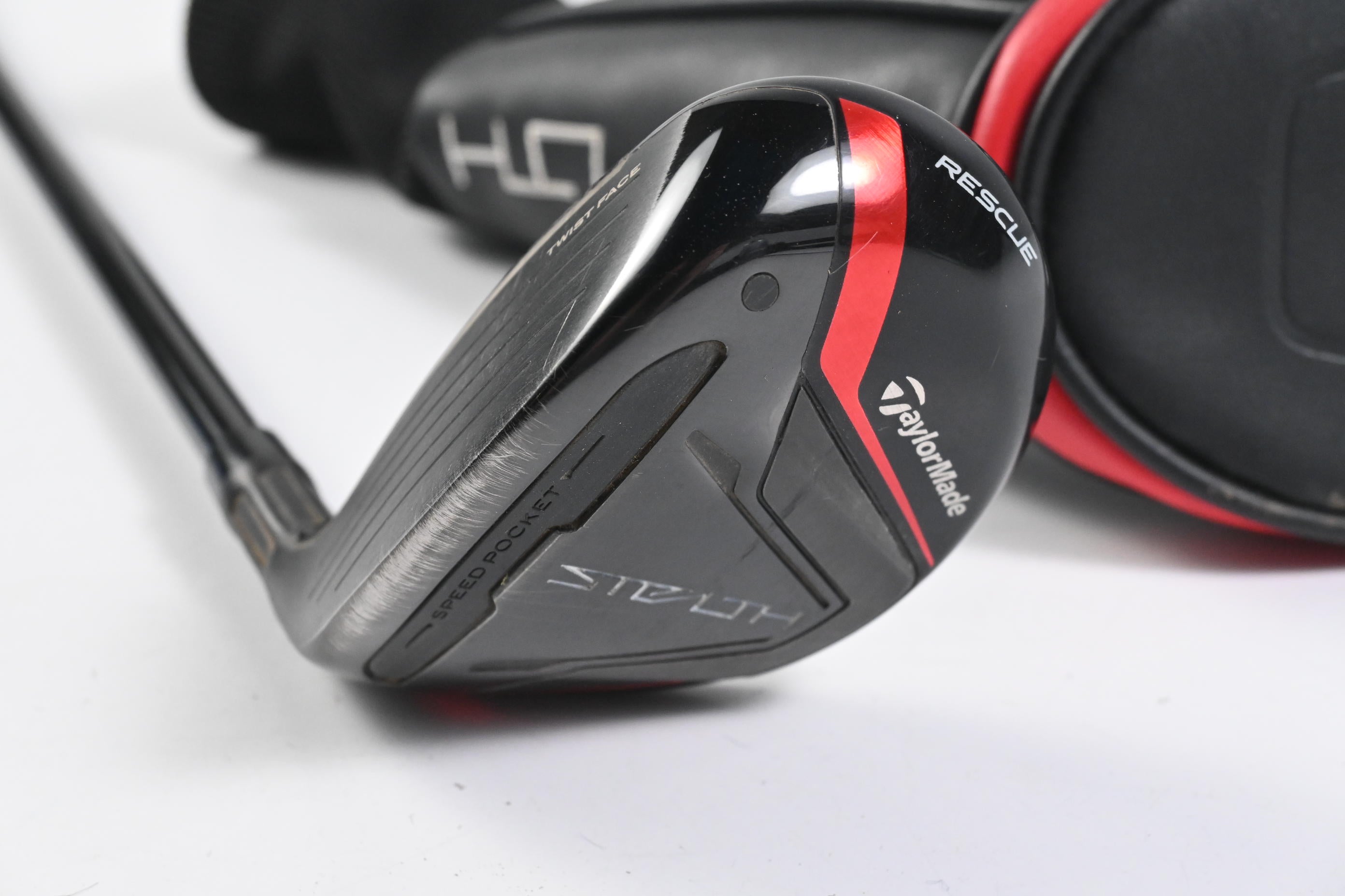 Left Hand Taylormade Stealth #3 Hybrid / 18 Degree / Regular Flex Ventus Red 6