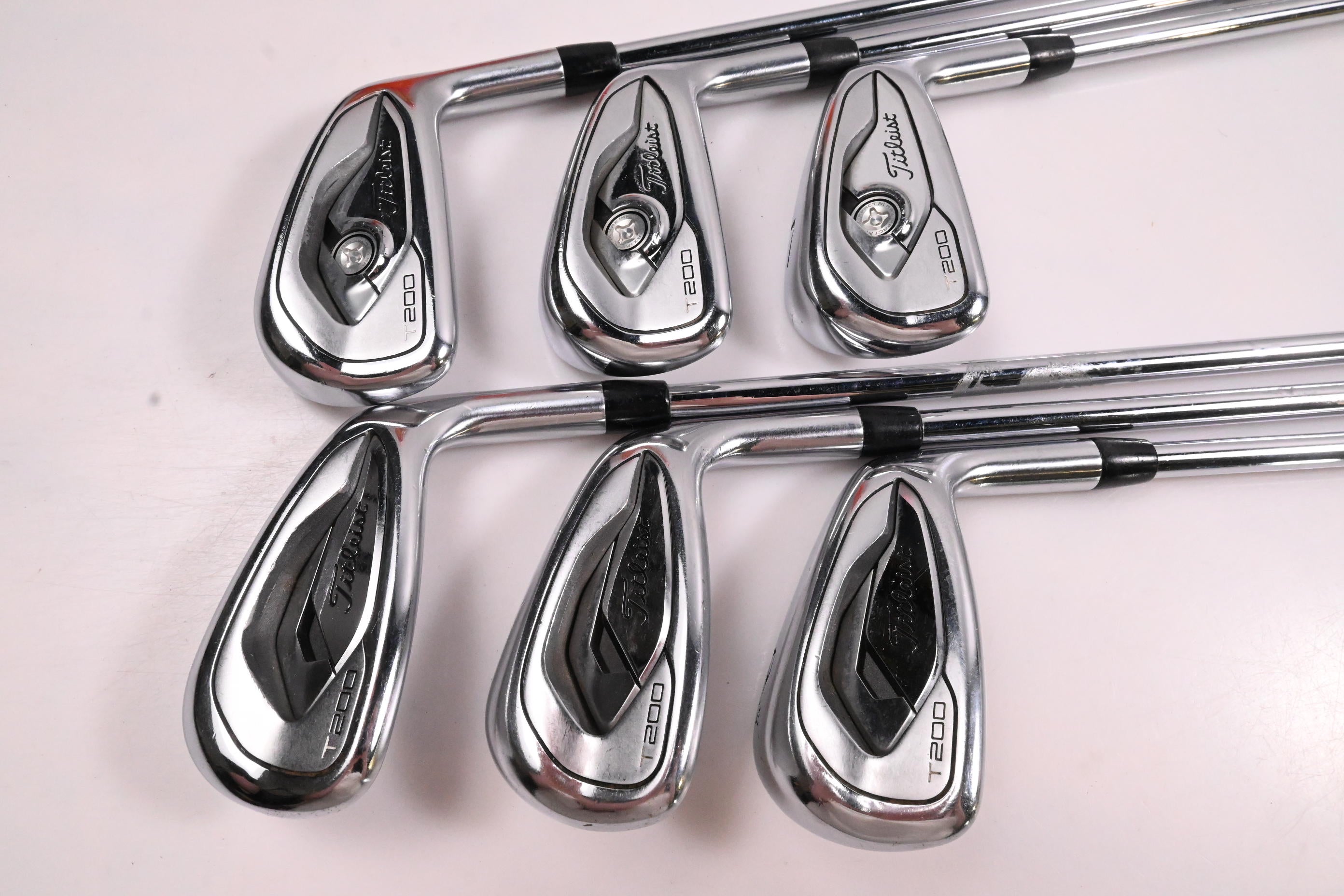 Titleist T200 2019 Irons / 5-PW / Regular Flex AMT Black R300 Shafts