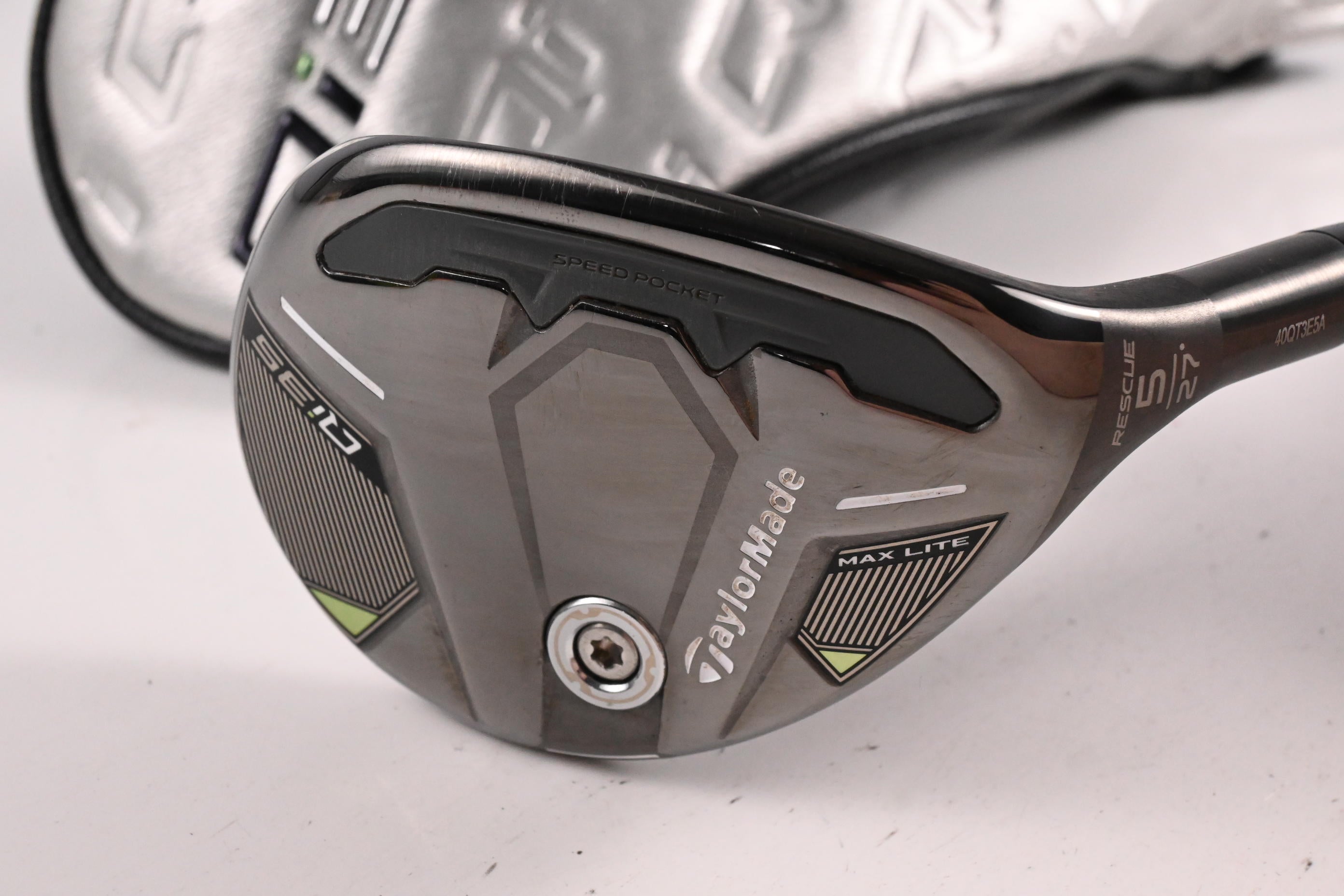 Taylormade Qi35 Max Lite #5 Hybrid / 27 Degree / Senior Flex Vanquish 5 Shaft