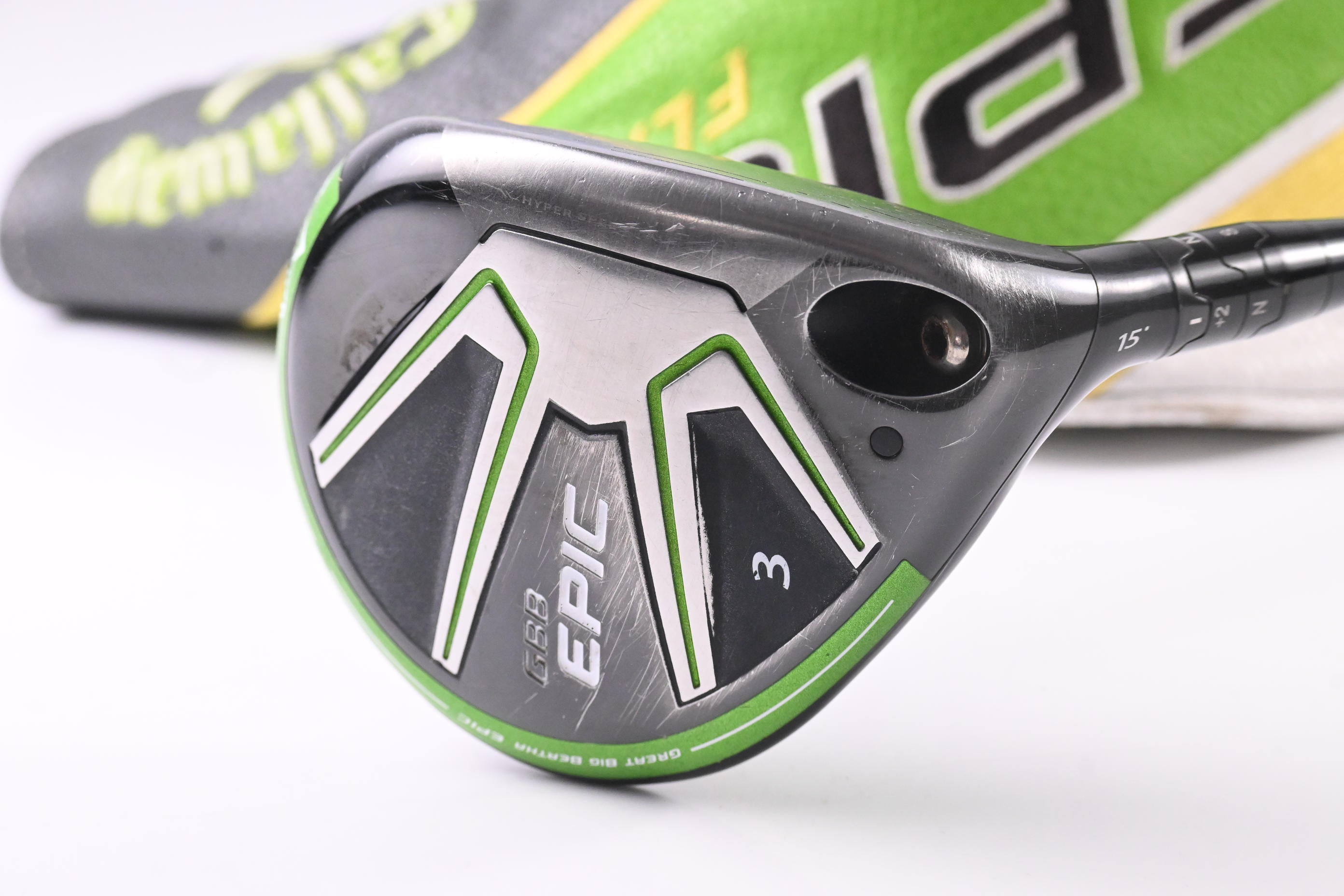 Callaway GBB Epic #3 Wood / 15 Degree / Regular Flex Project X HZRDUS 65 Shaft