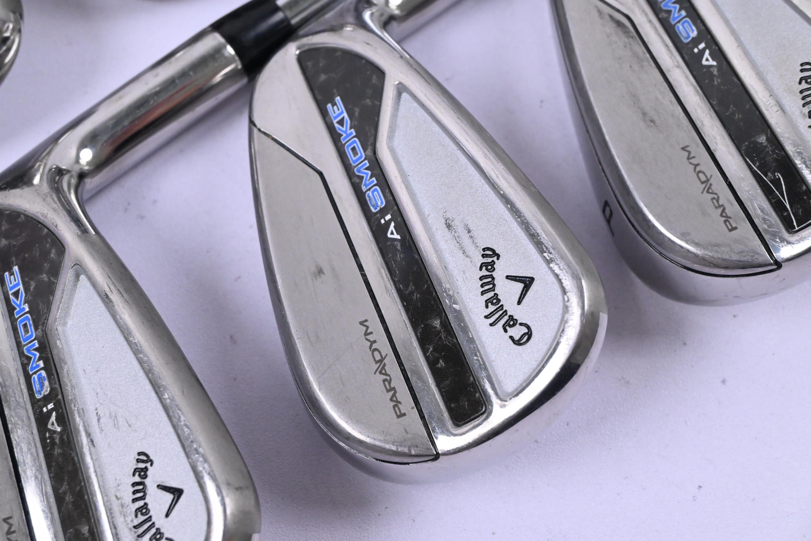 Callaway Paradym Ai Smoke Irons / 5-PW / Regular Flex Elevate MPH 95 Shafts