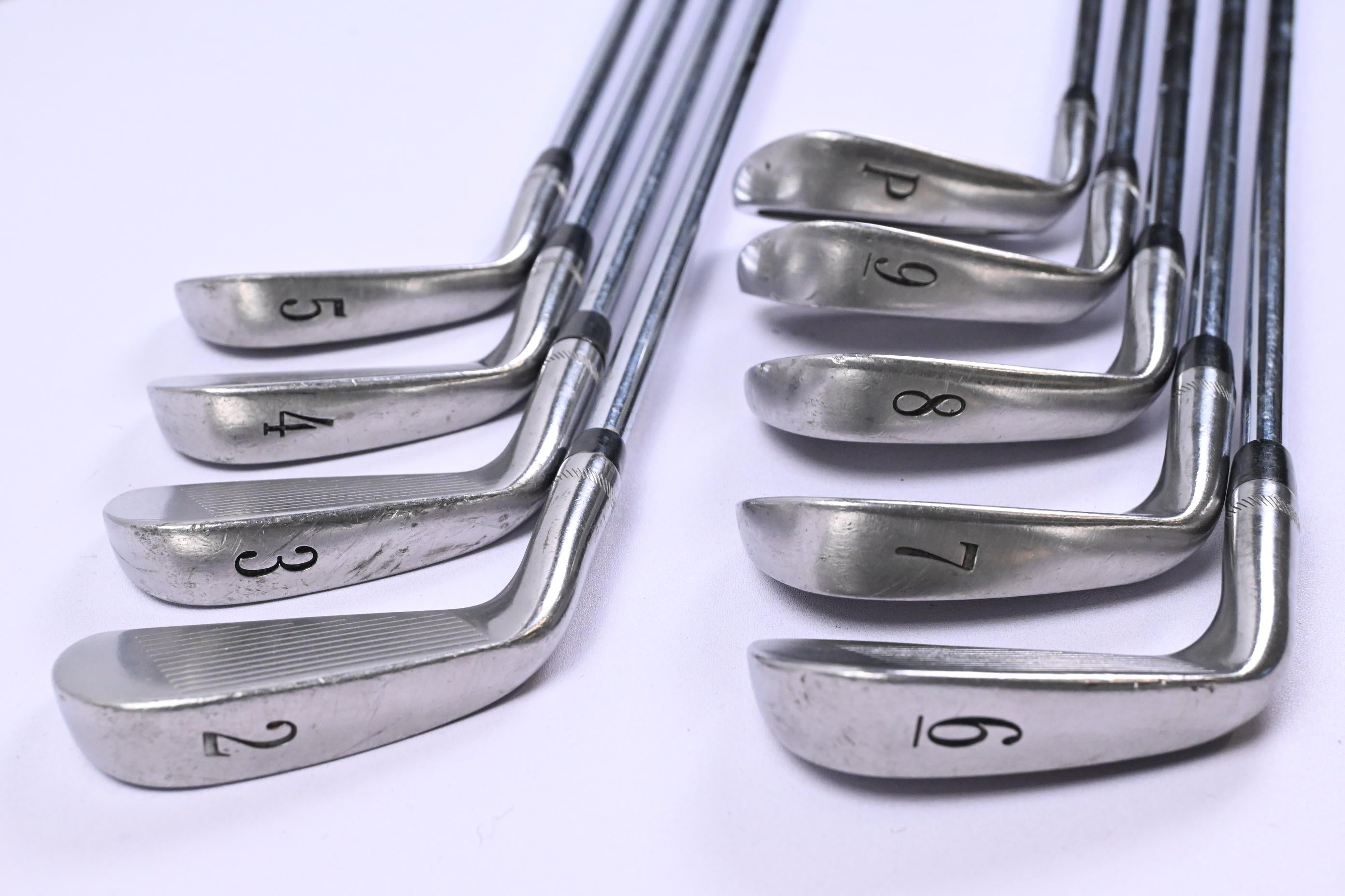 Titleist DCI 990 Irons / 2-PW / Stiff Flex Steel Shafts