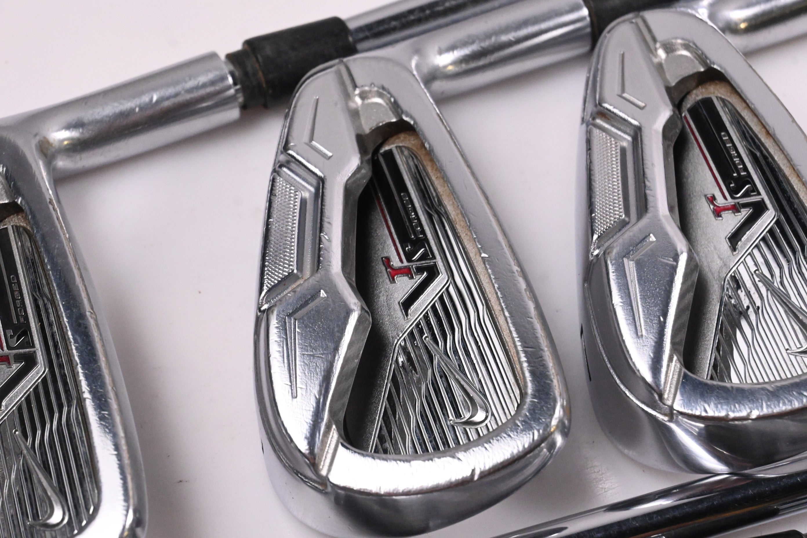 Nike VR-S Forged Irons / 5-PW+AW / Stiff Flex Dynalite Gold SL S300 Shafts
