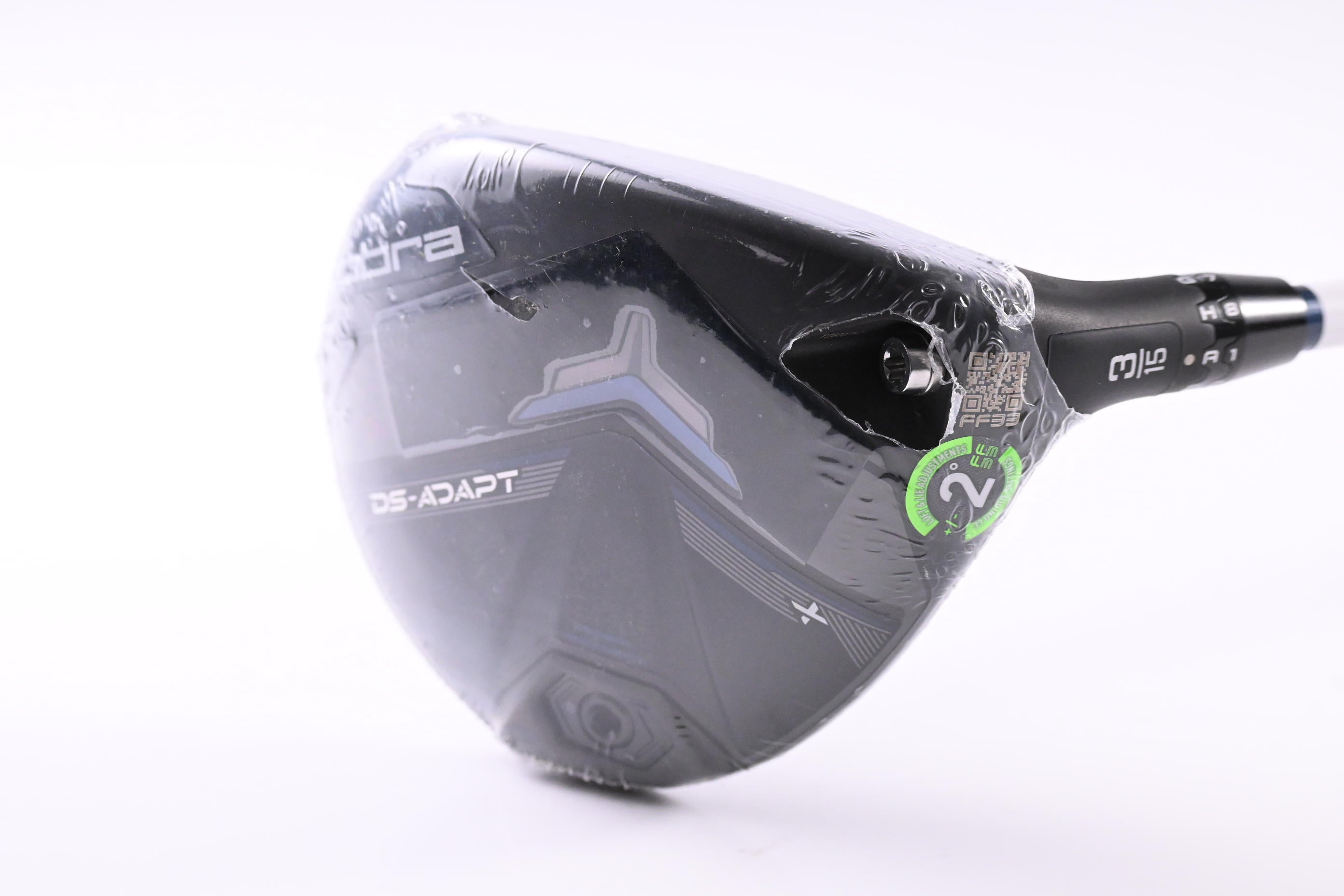 Cobra DS-Adapt X #3 Wood / 15 Degree / Stiff Flex Denali Blue 60 Shaft
