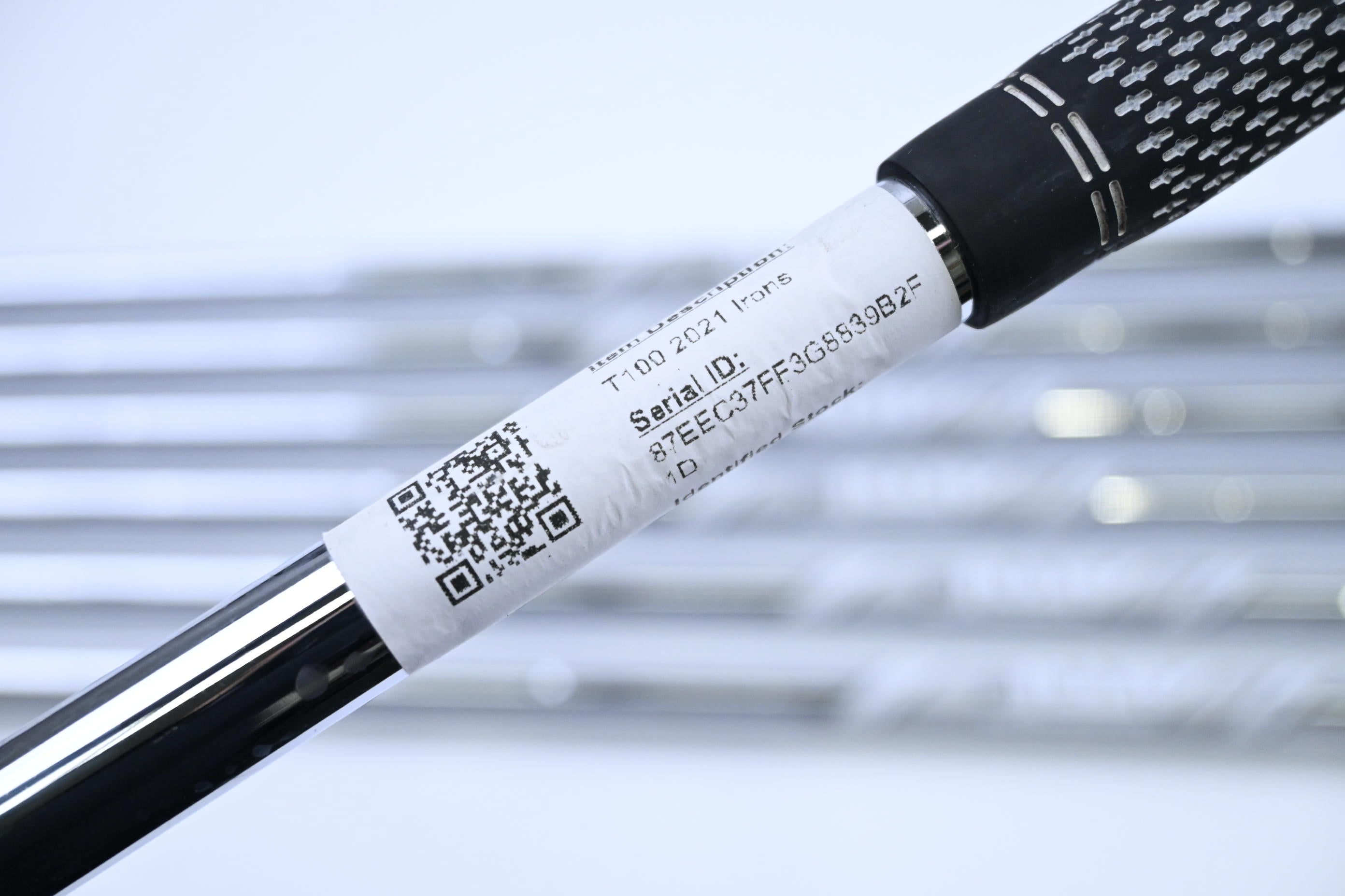 Titleist T100 2021 Irons / 4-PW / Stiff Flex AMT Tour White S300 Shafts