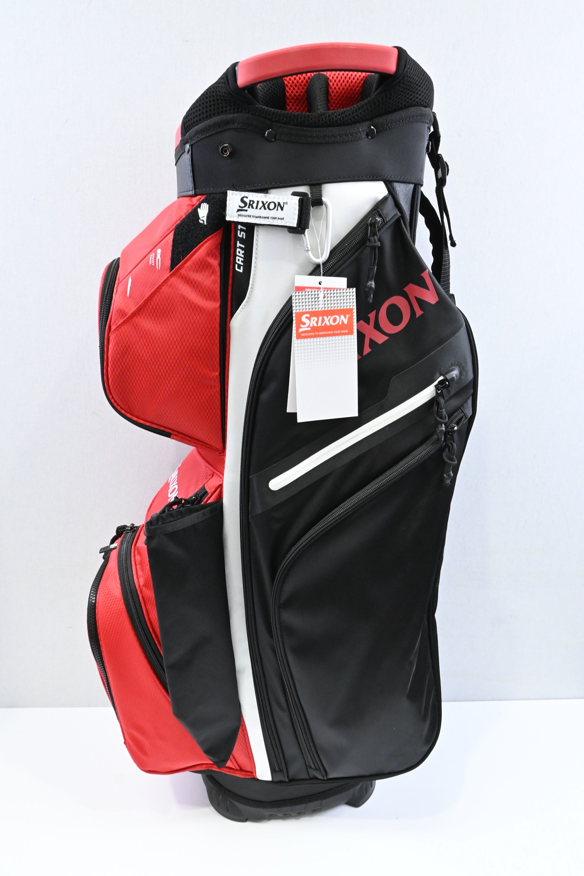 Srixon Cart Bag / 14-Way / Red, Black