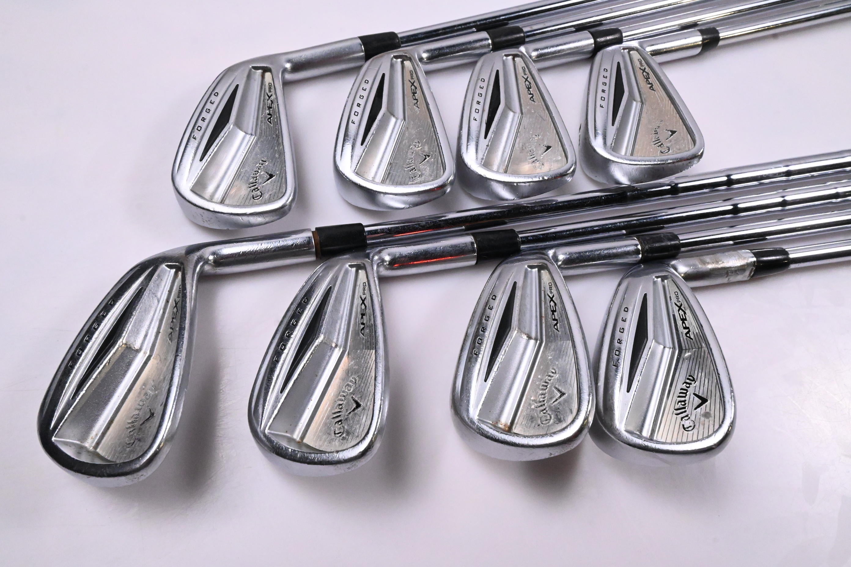 Callaway Apex Pro Forged Irons / 4-PW+GW / Stiff Flex KBS Tour-V 110 Shafts
