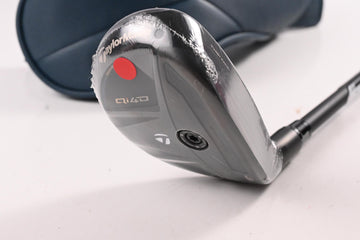 Taylormade Qi4D #3 Hybrid / 19 Degree / Stiff Flex REAX By KBS 75 Shaft