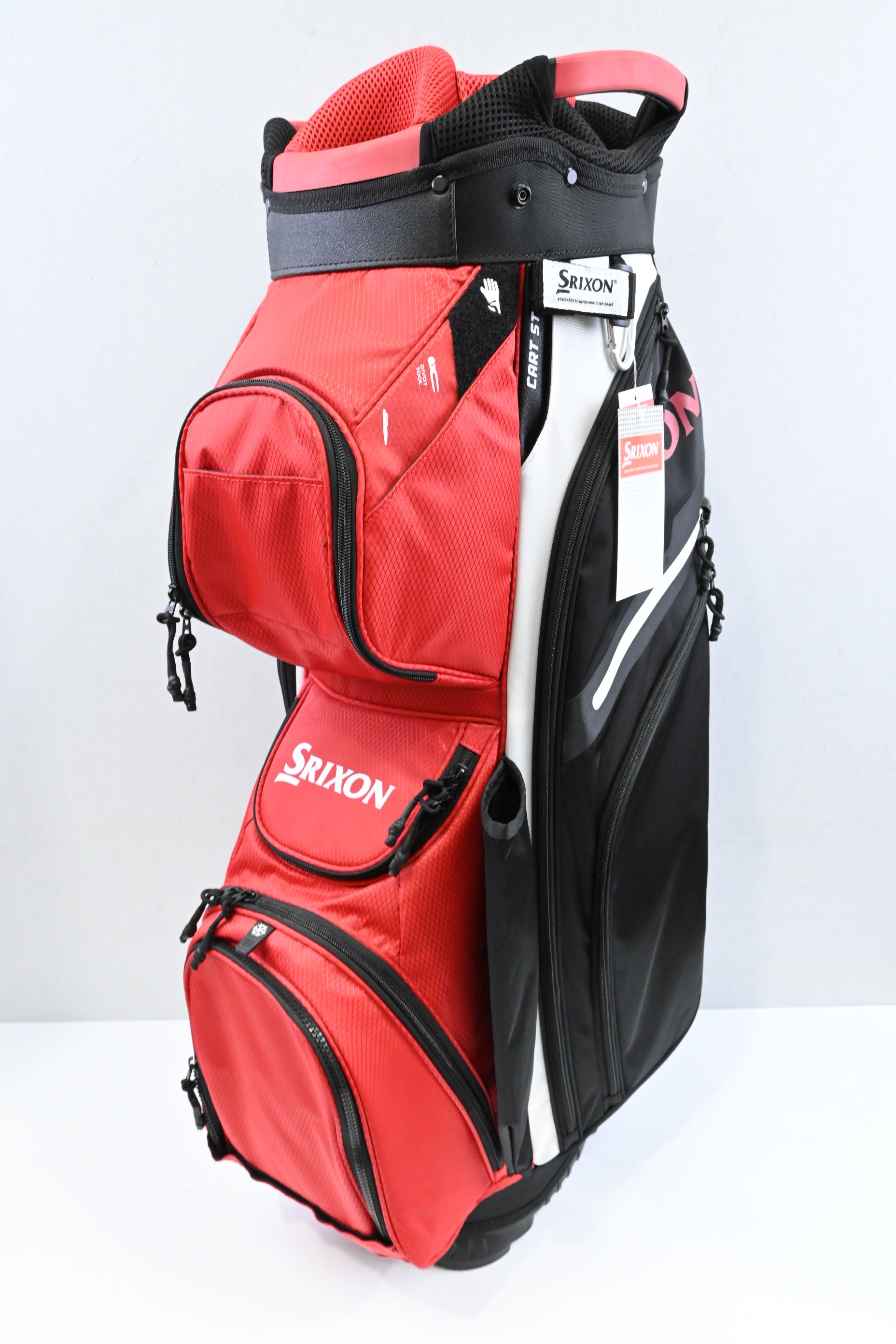 Srixon Cart Bag / 14-Way / Red, Black