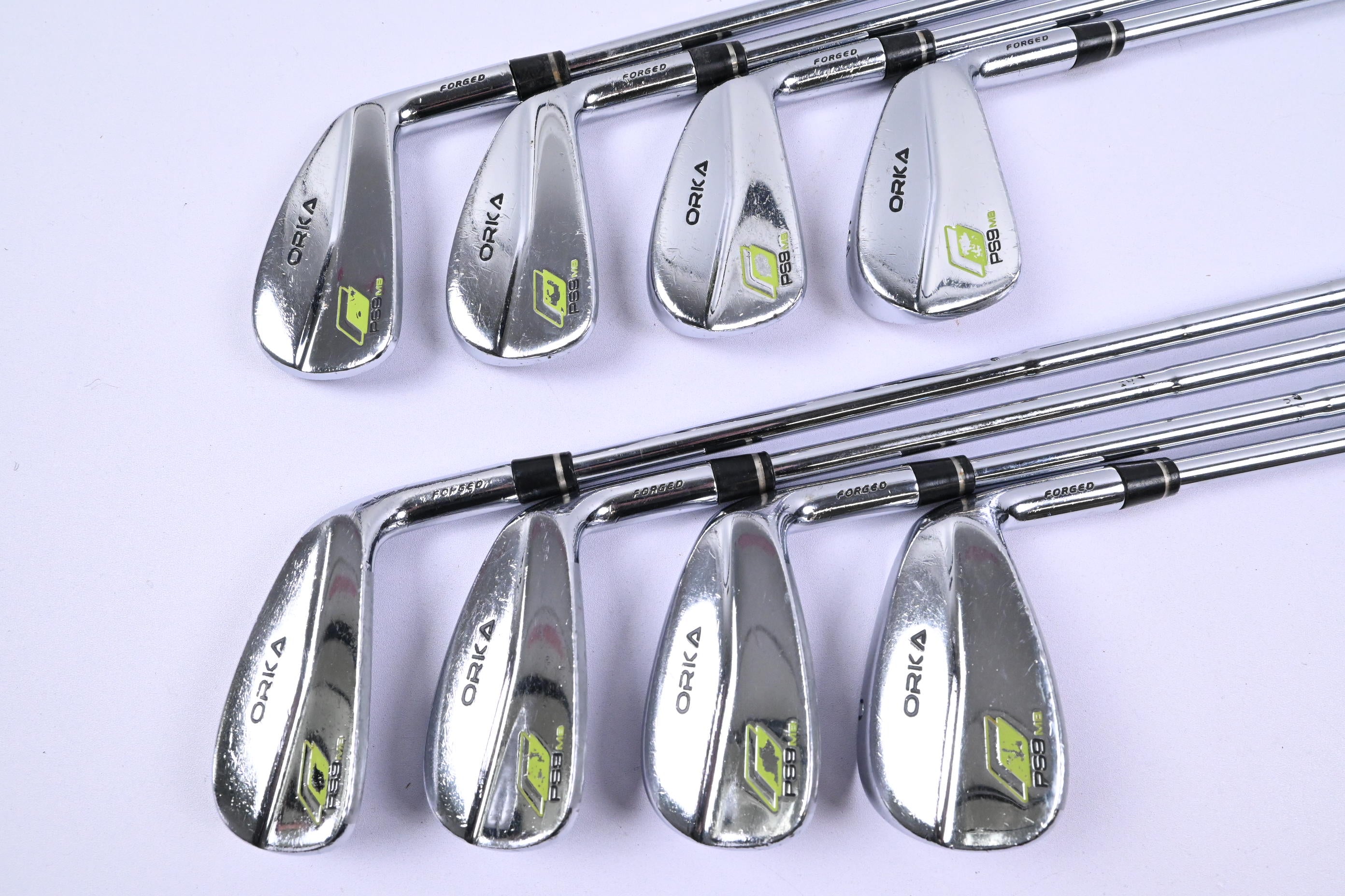 Orka PS9 MB Irons / 3-PW / Stiff Flex Dynamic Gold S300 Shafts