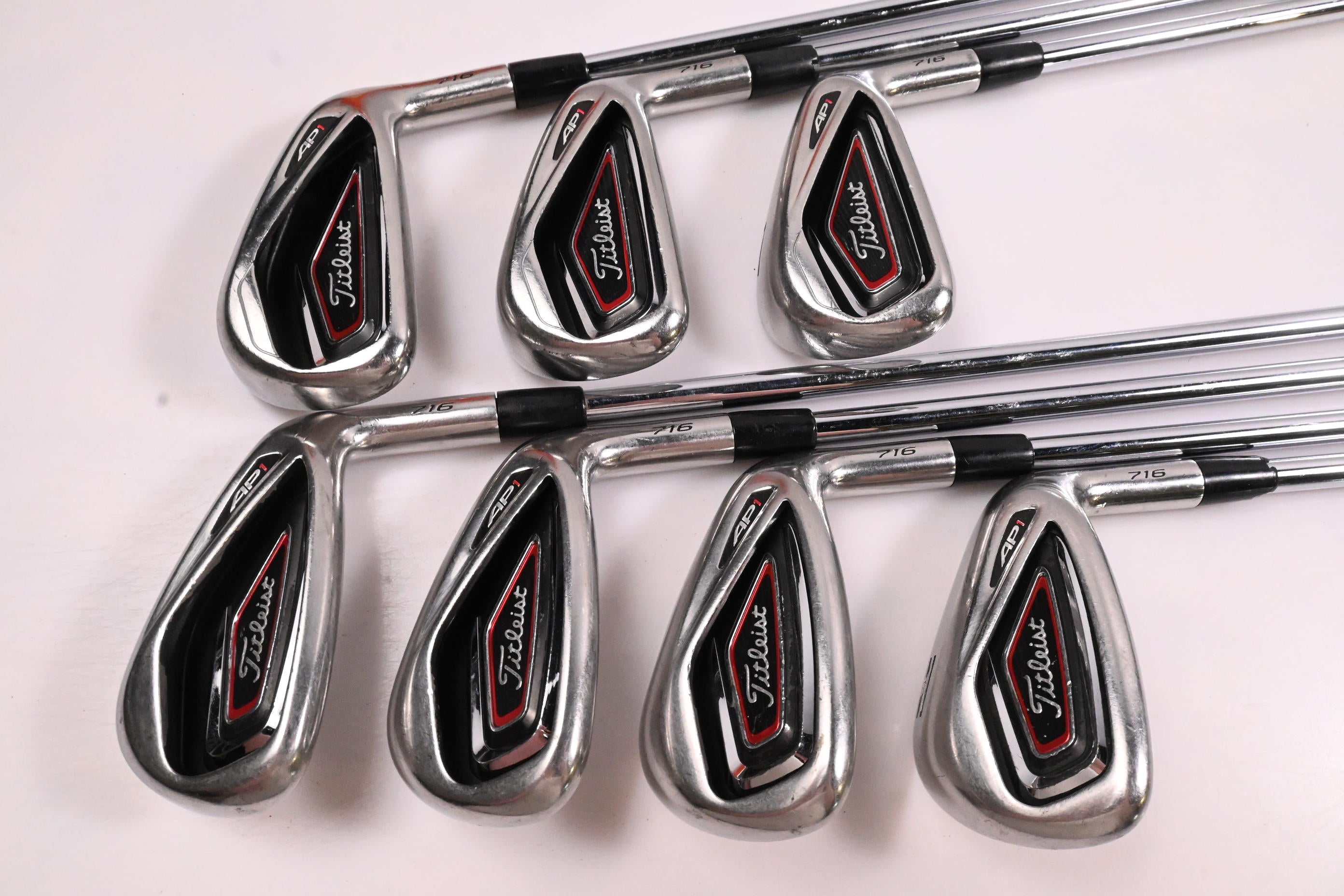 Titleist 716 AP1 Irons / 5-PW+GW / Regular Flex Steel Shafts