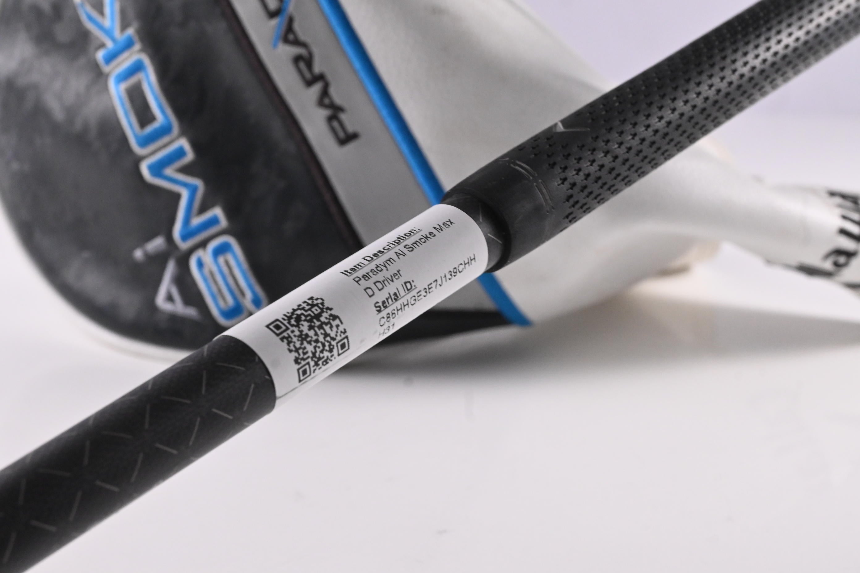 Callaway Paradym Ai Smoke Max D Driver / 10.5 Degree / Regular Flex Tensei Blue