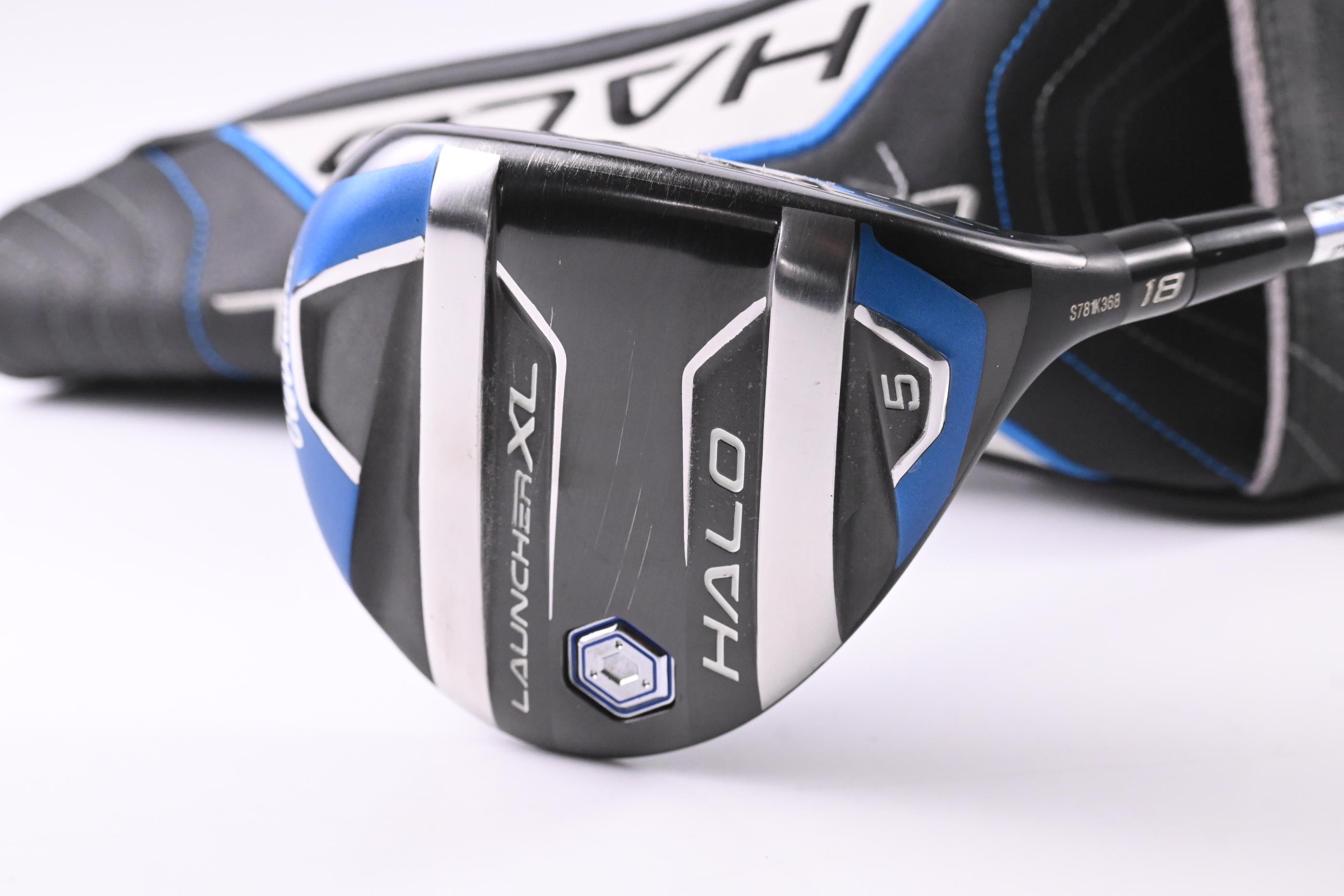 Ladies Cleveland Launcher XL Halo #5 Wood / 18 Degree / Ladies Flex Cypher 55