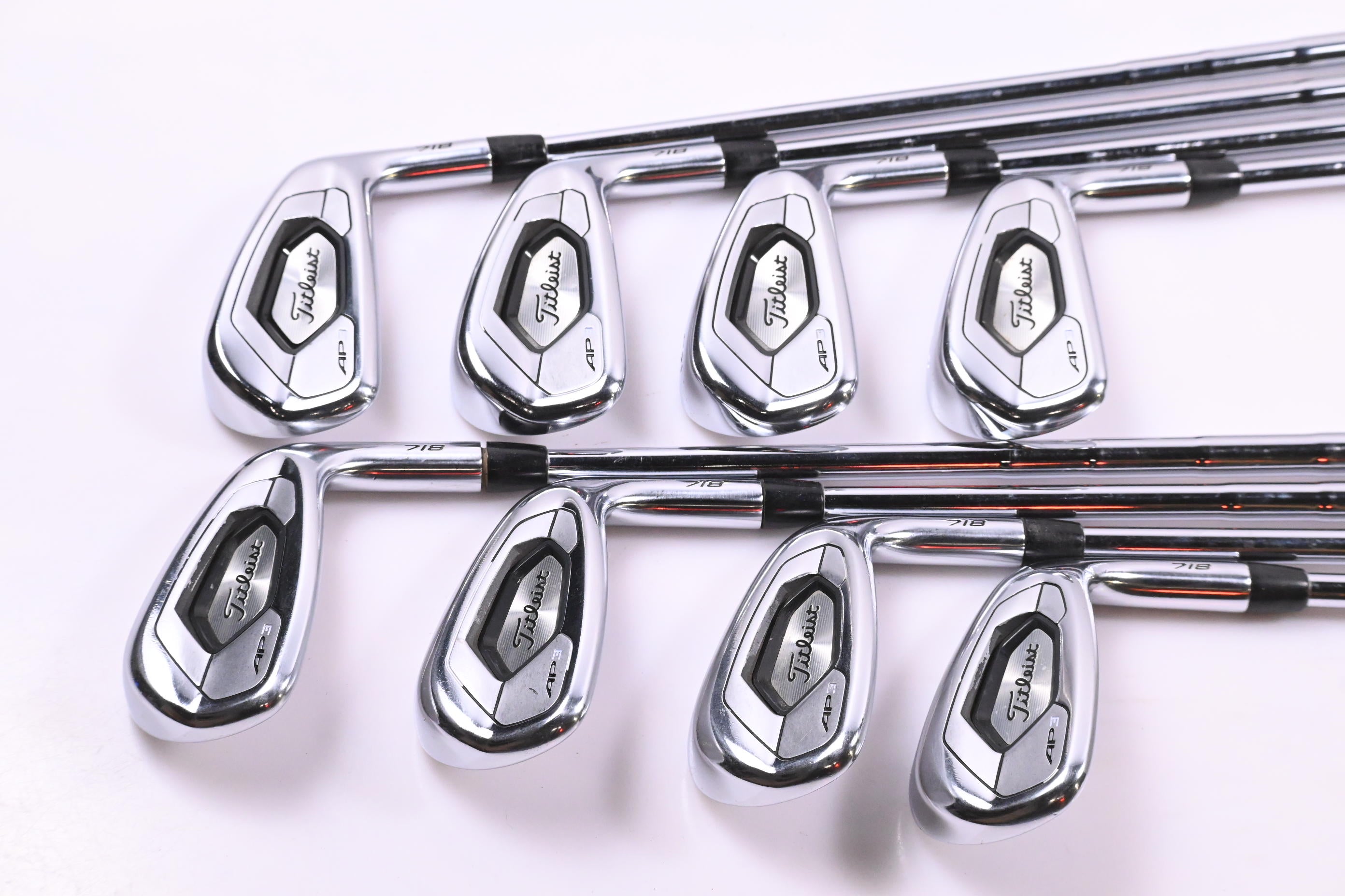 Titleist 718 AP3 Irons / 4-PW+48° / Stiff Flex KBS Tour-V 110 Shafts