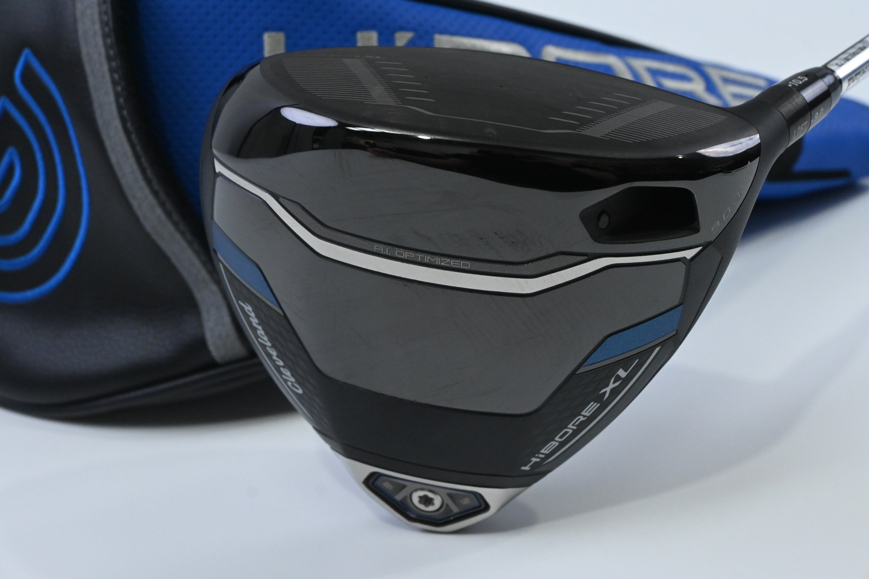 Cleveland HiBore XL Lite Driver / 9-12 Degree / Stiff Flex Tensei AV Blue 55