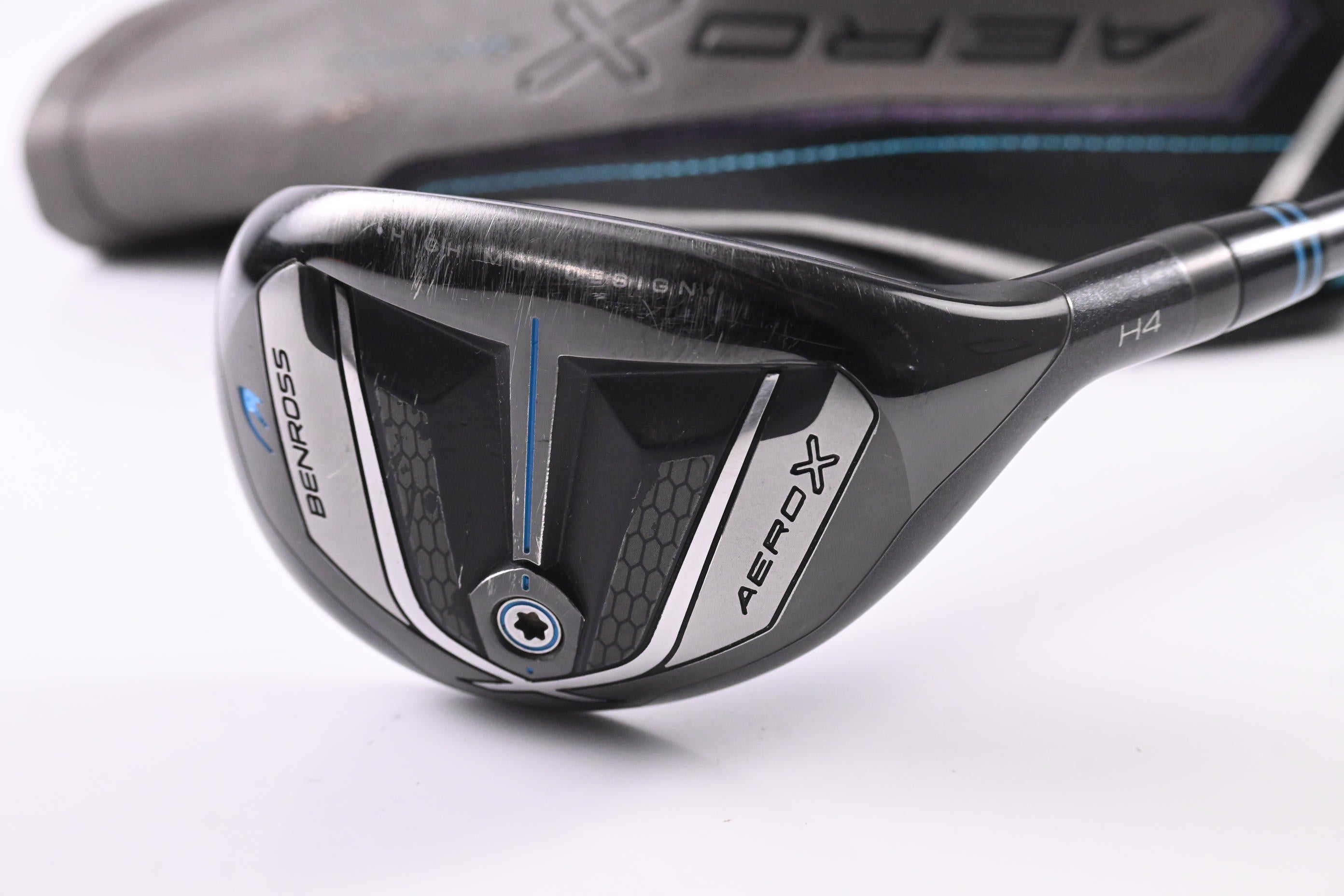 Benross Aero X #4 Hybrid / 24 Degree / Senior Flex Fujikura Vista Pro 50 Shaft