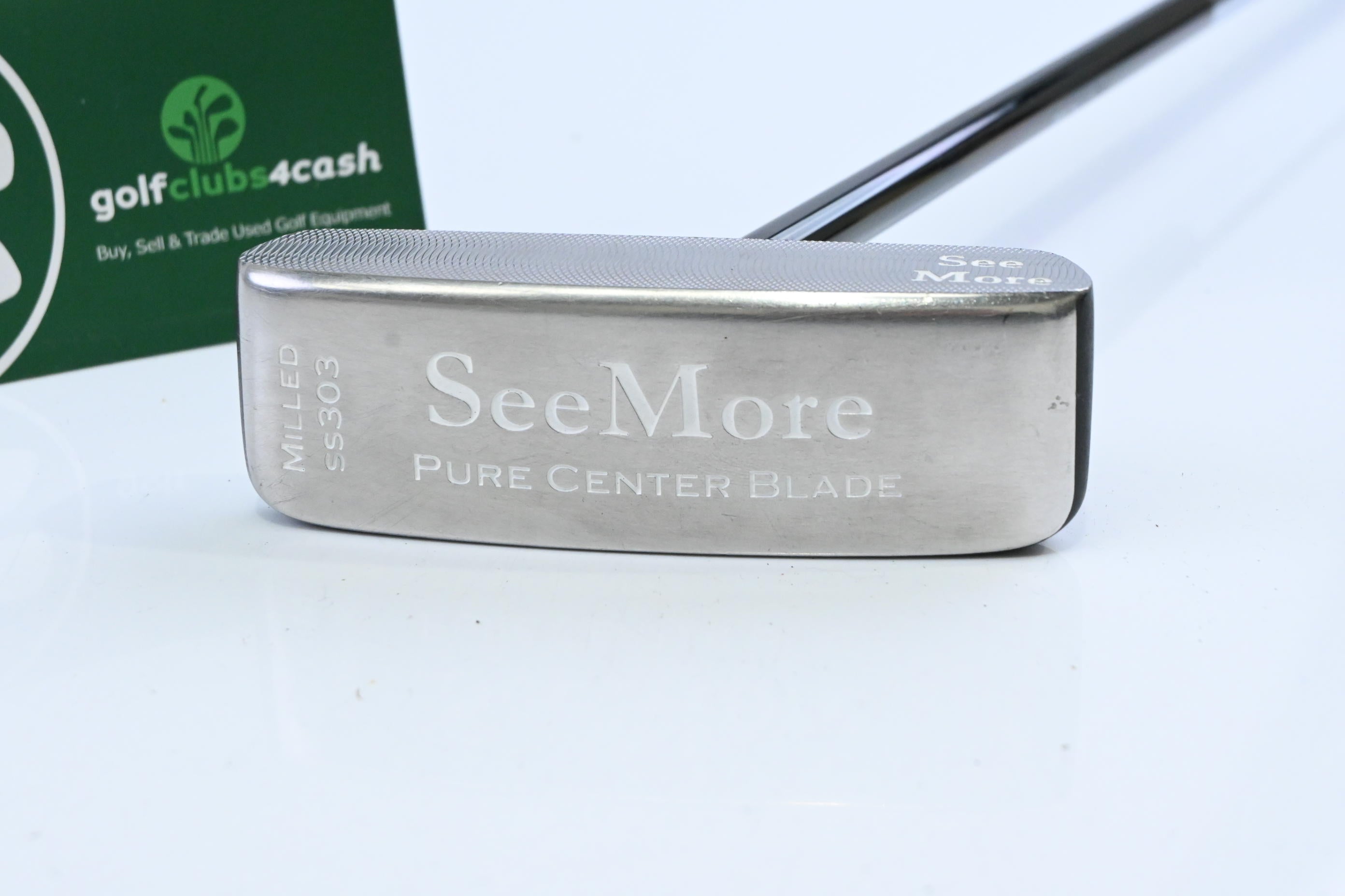 Seemore One SS Black 303 Putter / 37 Inch