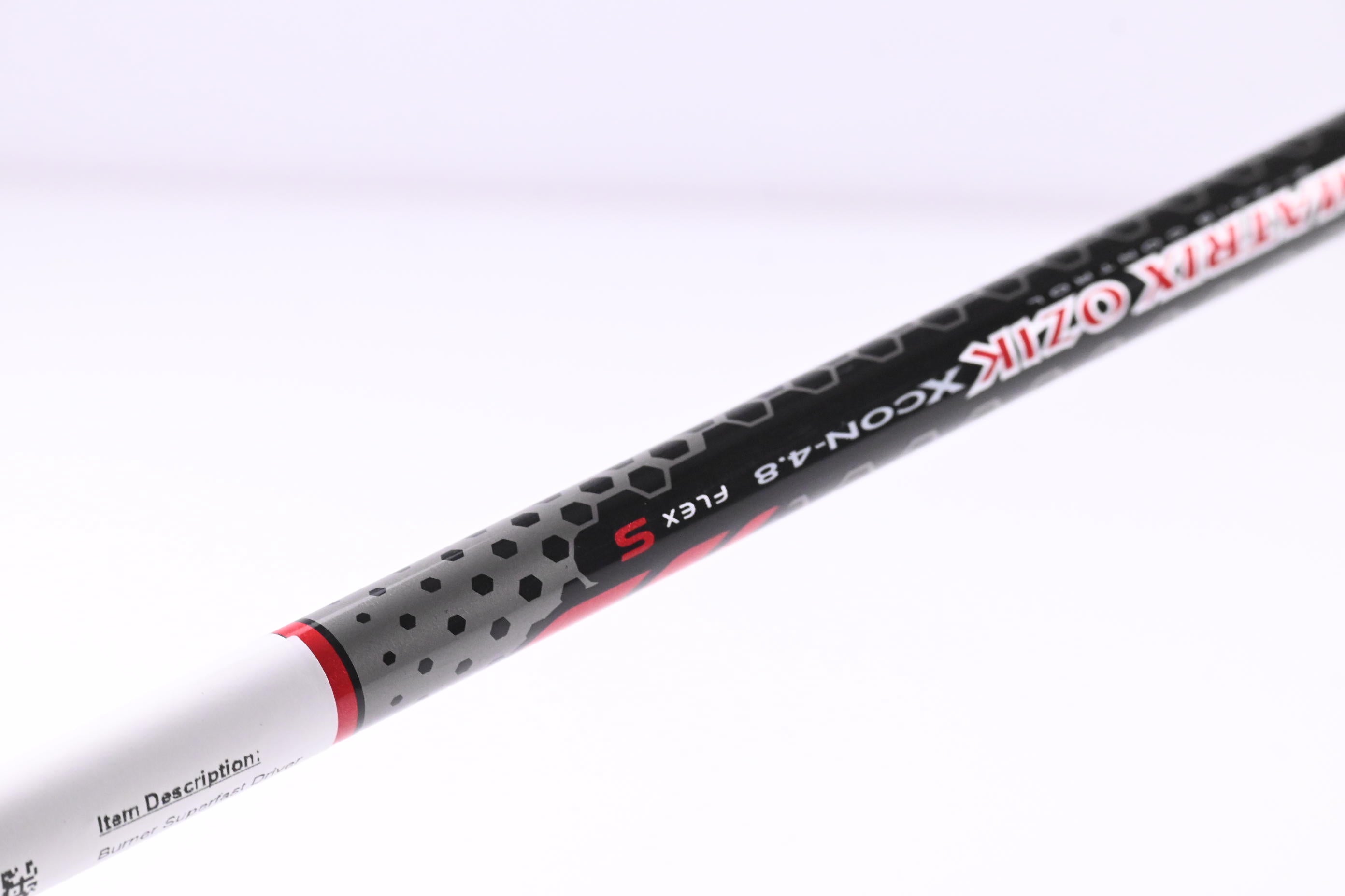 Taylormade Burner Superfast Driver / 10.5 Degree / Stiff Flex Matrix Ozik Shaft