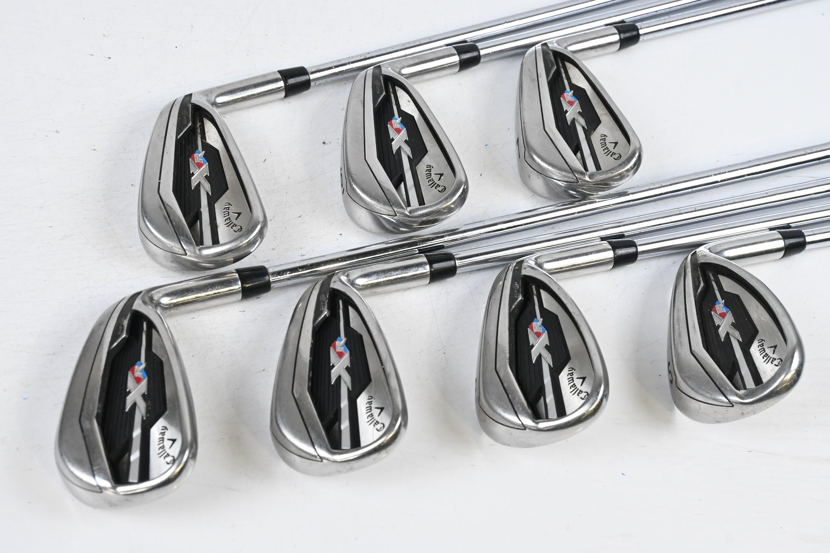 Callaway XR Irons / 5-PW+SW / Regular Flex Speedstep 80 Shafts