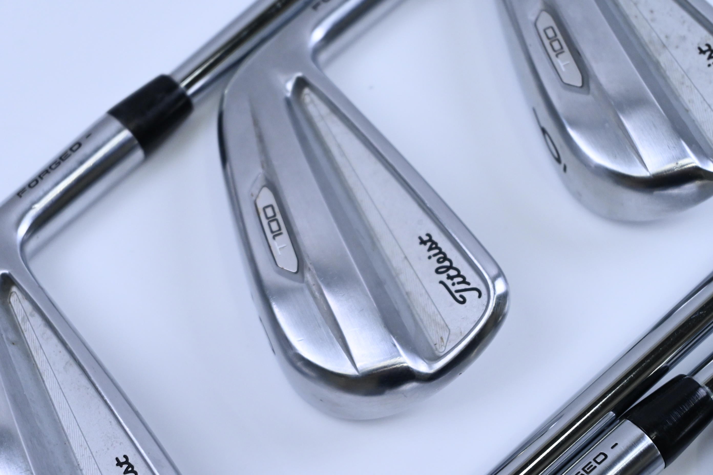 Titleist T100 2021 Irons / 4-PW / Regular Flex AMT Tour White R300 Shafts