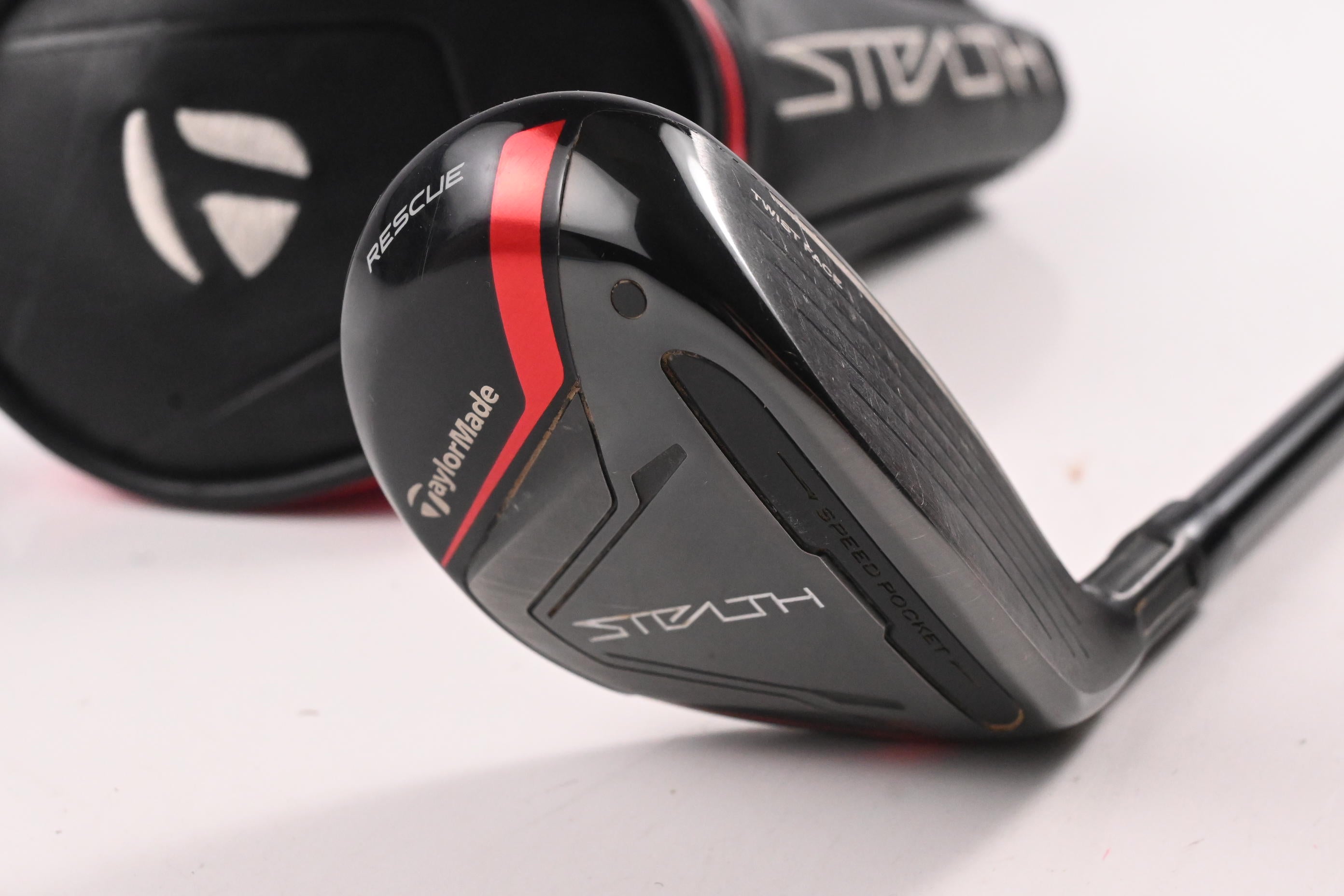Taylormade Stealth #4 Hybrid / 22 Degree / Stiff Flex Fujikura Ventus Red 7 Shaft