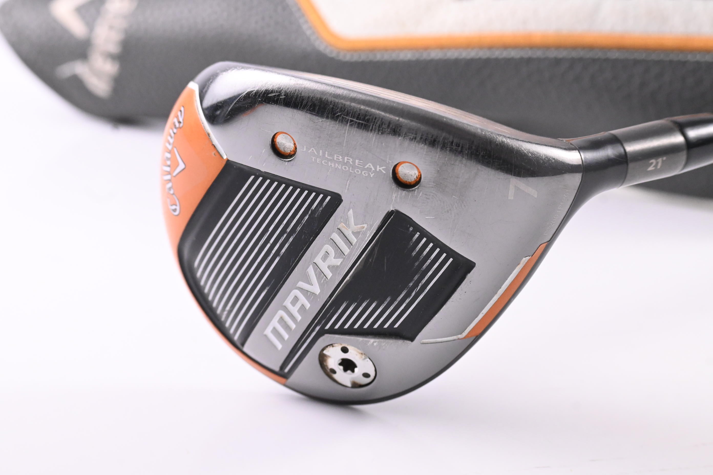 Callaway Mavrik #7 Wood / 21 Degree / Regular Flex HZRDUS T800 65 Shaft