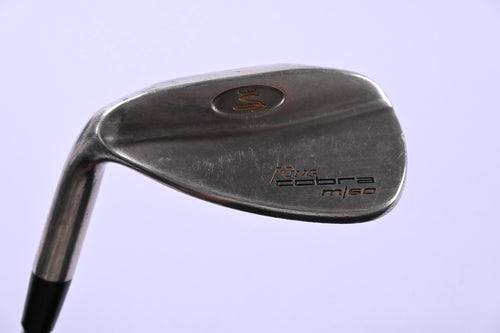 Left Hand Cobra M Lob Wedge / 60 Degree / Wedge Flex Dynamic Gold Shaft