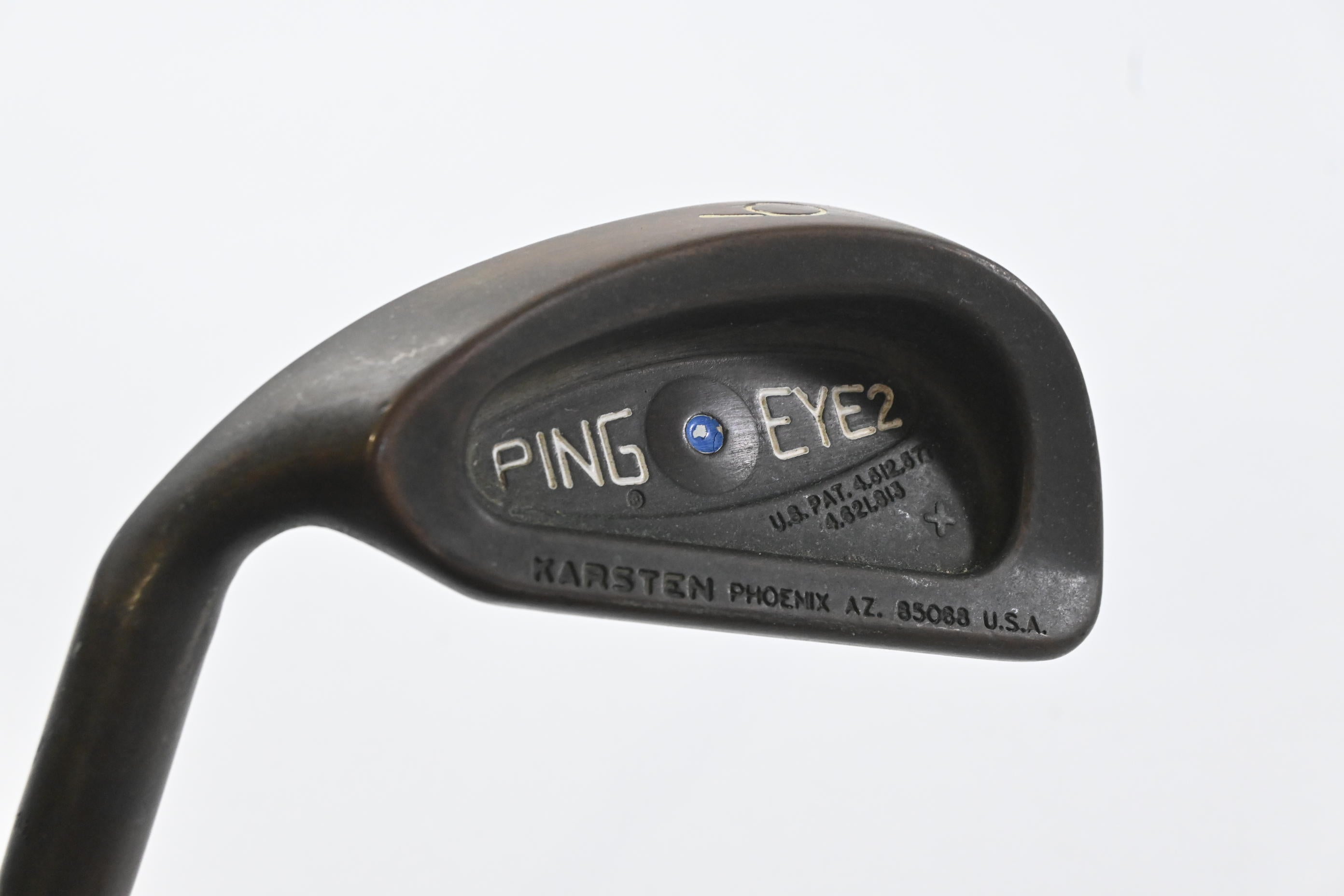 Left Hand Ping Eye 2 BeCu #6 Iron / Blue Dot / Regular Flex Ping KT-M Shaft