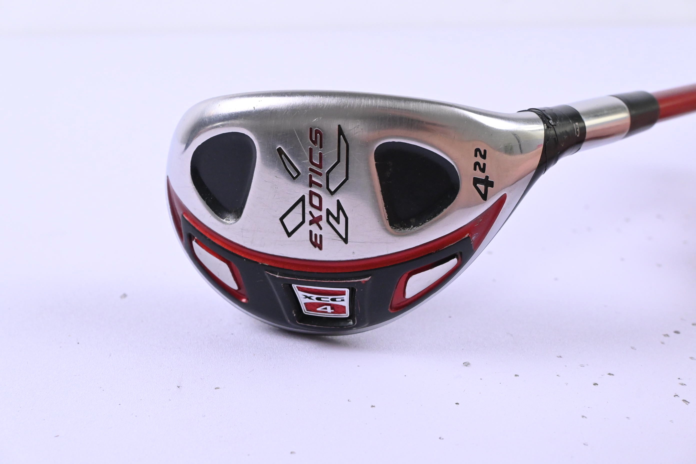 Tour Edge Exotics XCG 4 #4 Hybrid / 22 Degree / Stiff Flex Motore Exotics 75