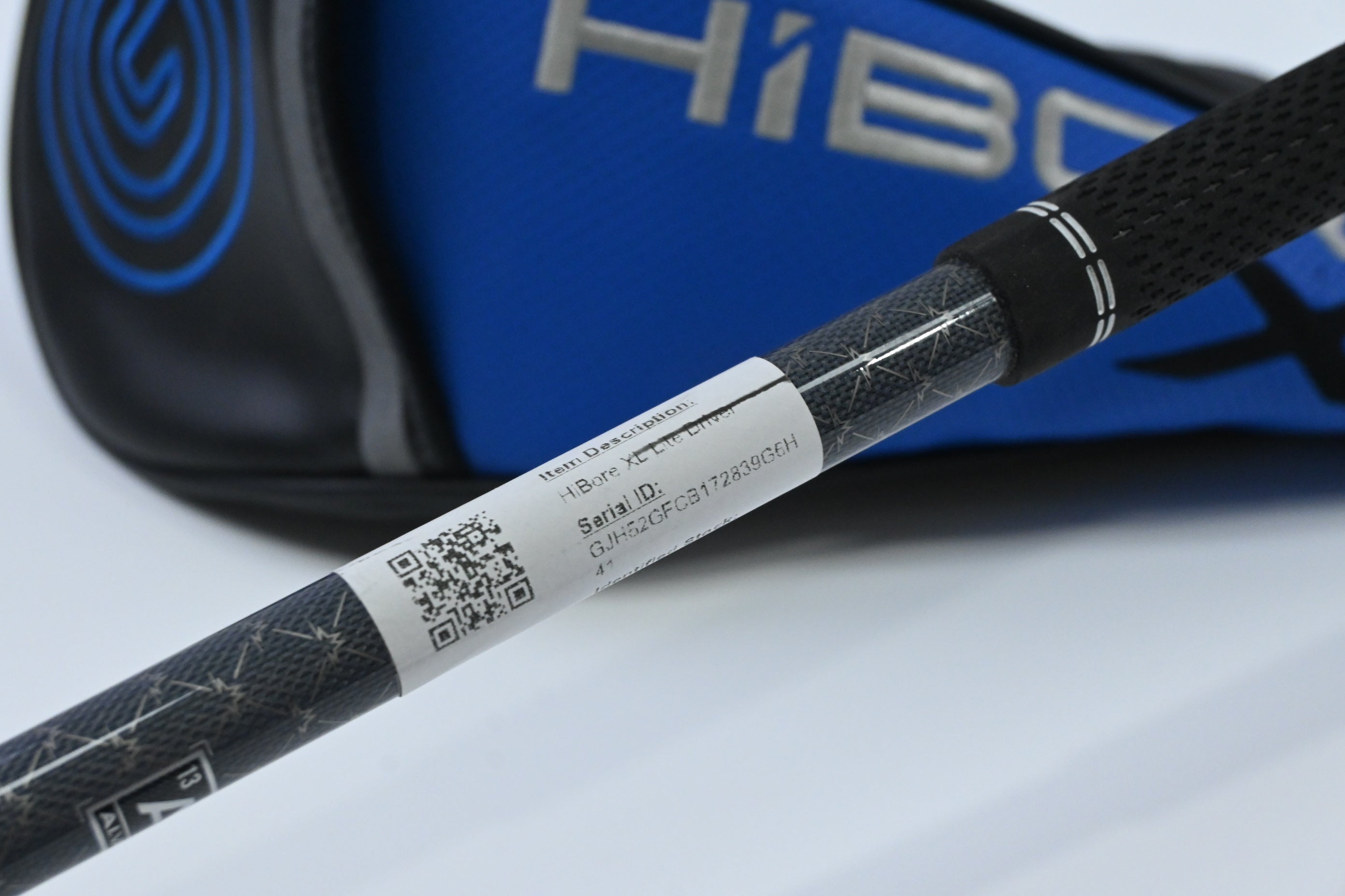 Cleveland HiBore XL Lite Driver / 9-12 Degree / Stiff Flex Tensei AV Blue 55
