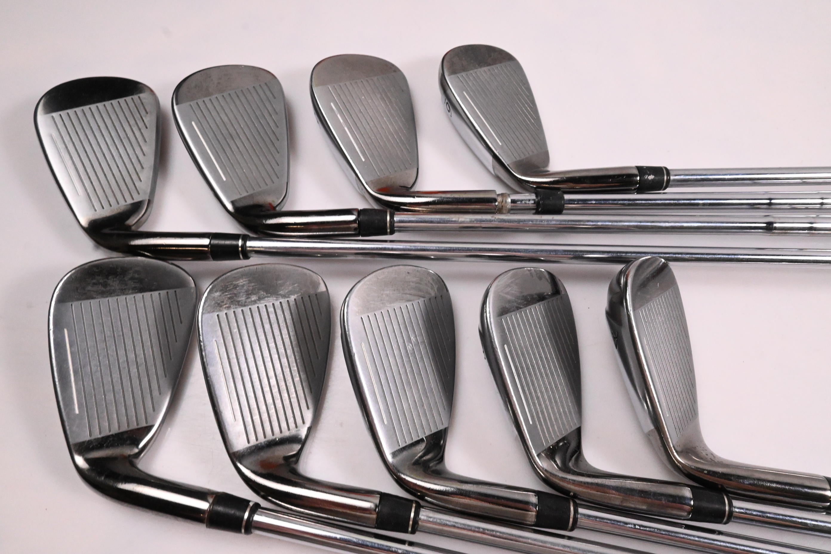 Taylormade Burner Irons / 3-PW+GW / Stiff Flex KBS 90 Shafts