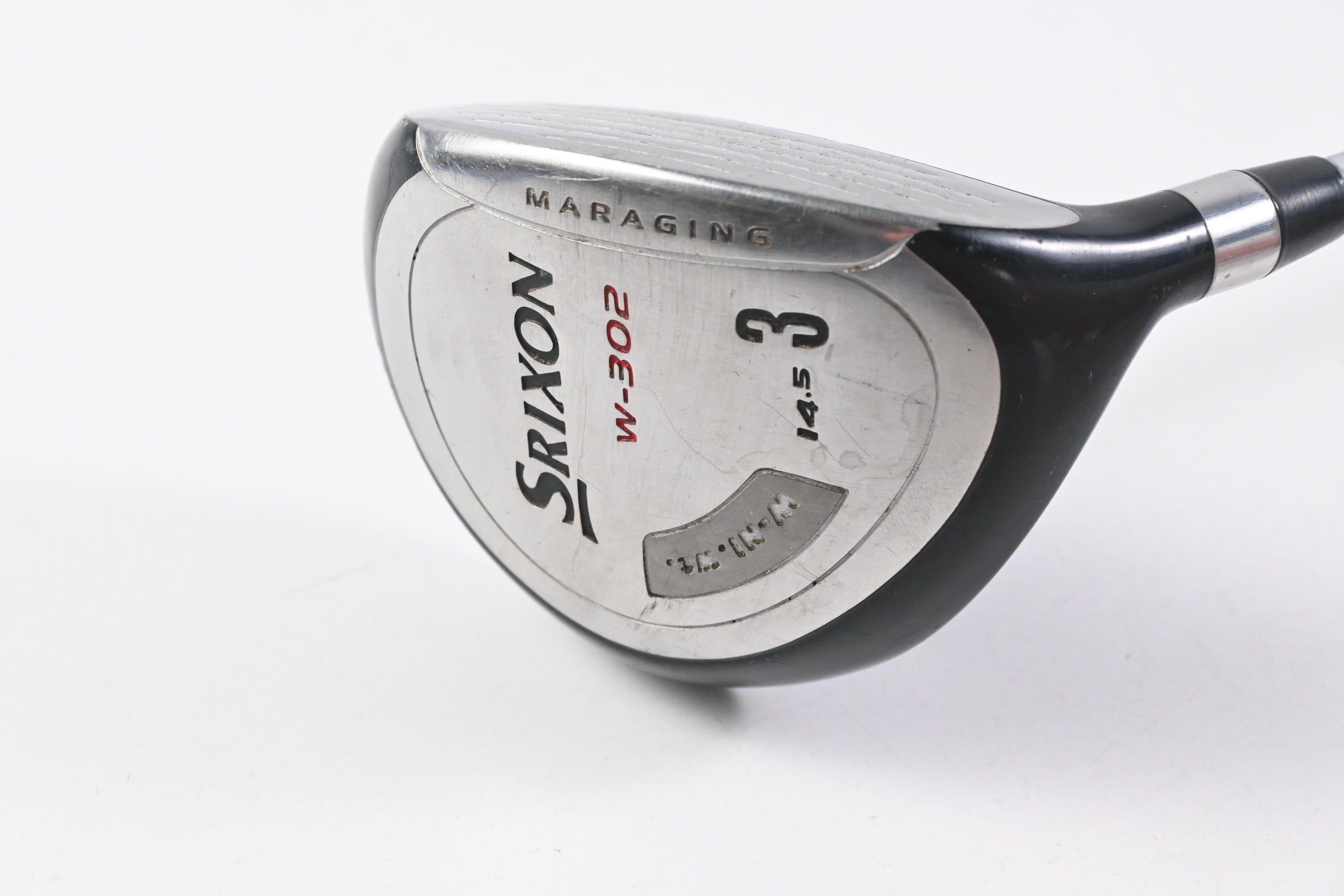 Srixon W-302 #3 Wood / 14.5 Degree / Stiff Flex Dynamic Gold Lite Shaft