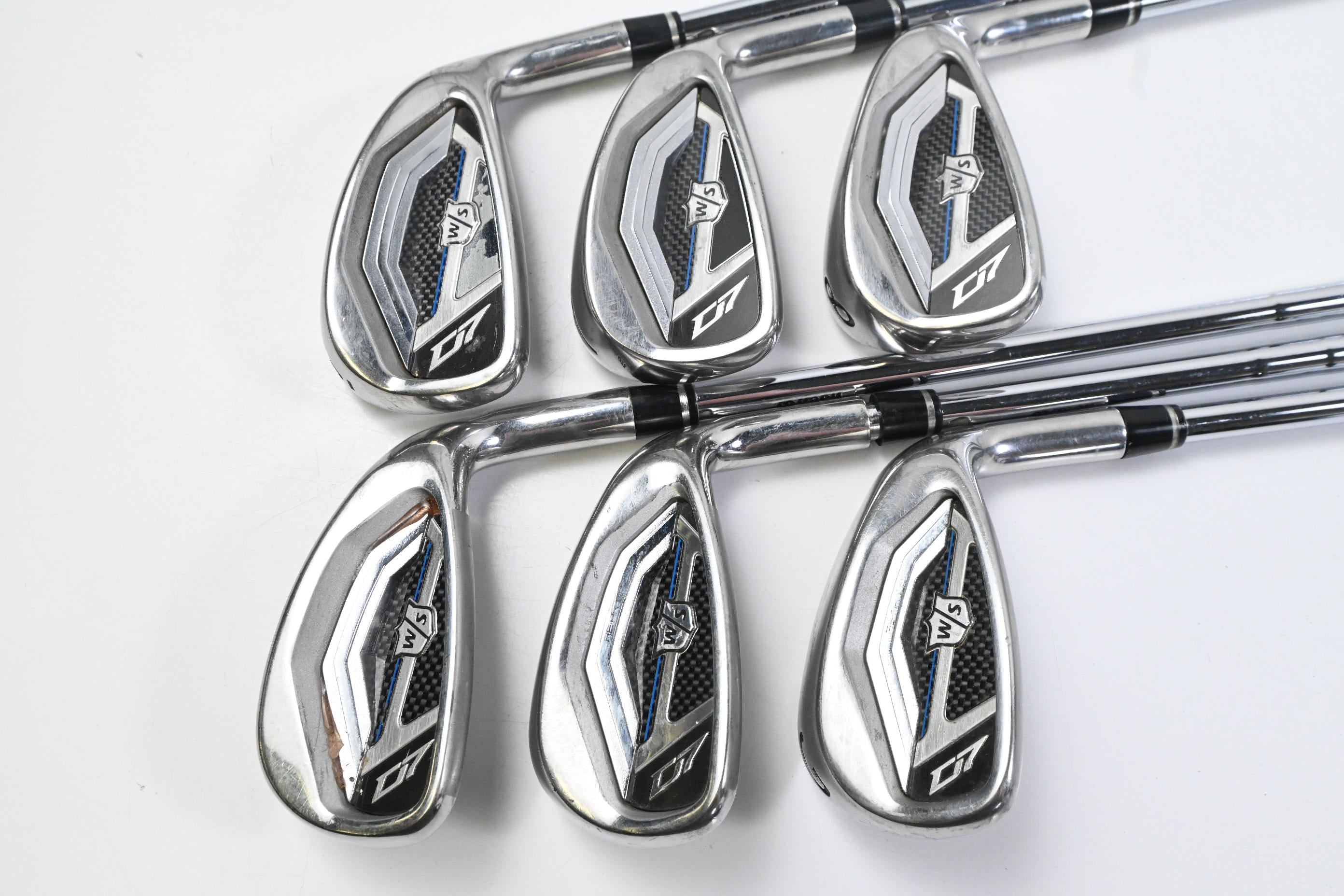 Wilson D7 Irons / 6-PW+GW / Senior Flex KBS Tour 80 Shafts