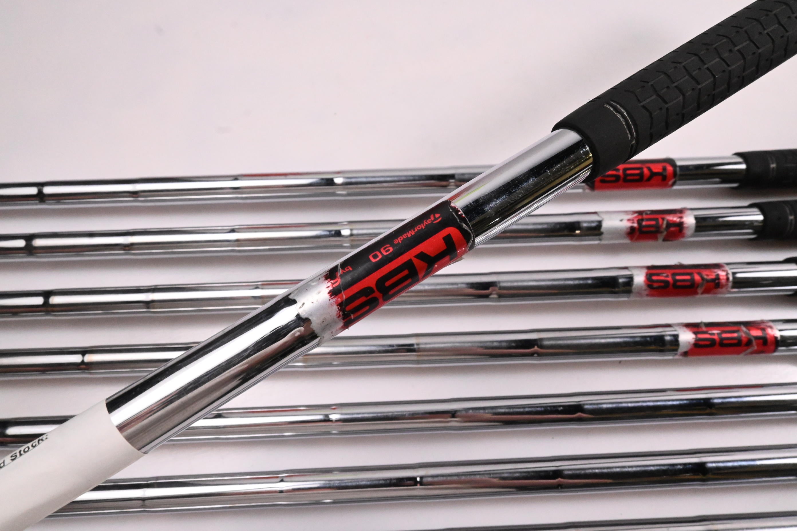 Taylormade Burner Irons / 3-PW+GW / Stiff Flex KBS 90 Shafts