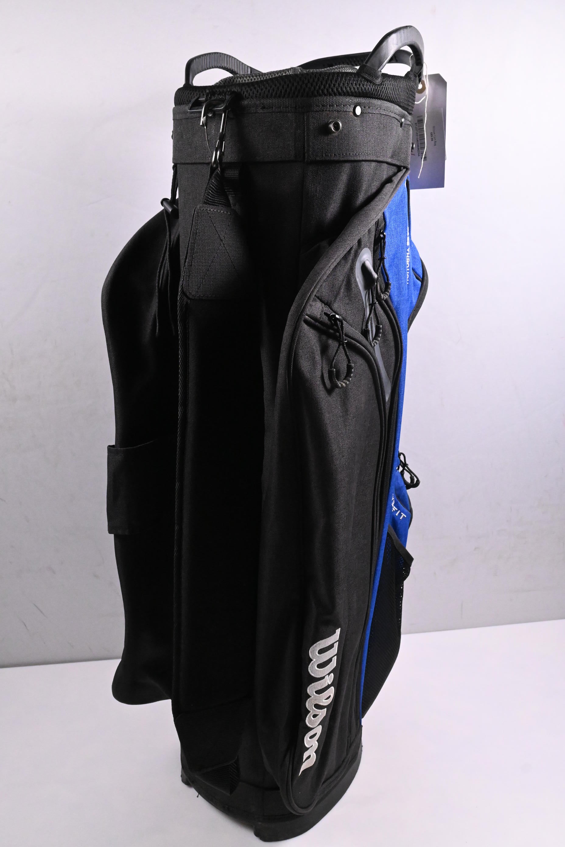 Wilson Players Fit Cart Bag / 14-Way Divider / Black, Blue