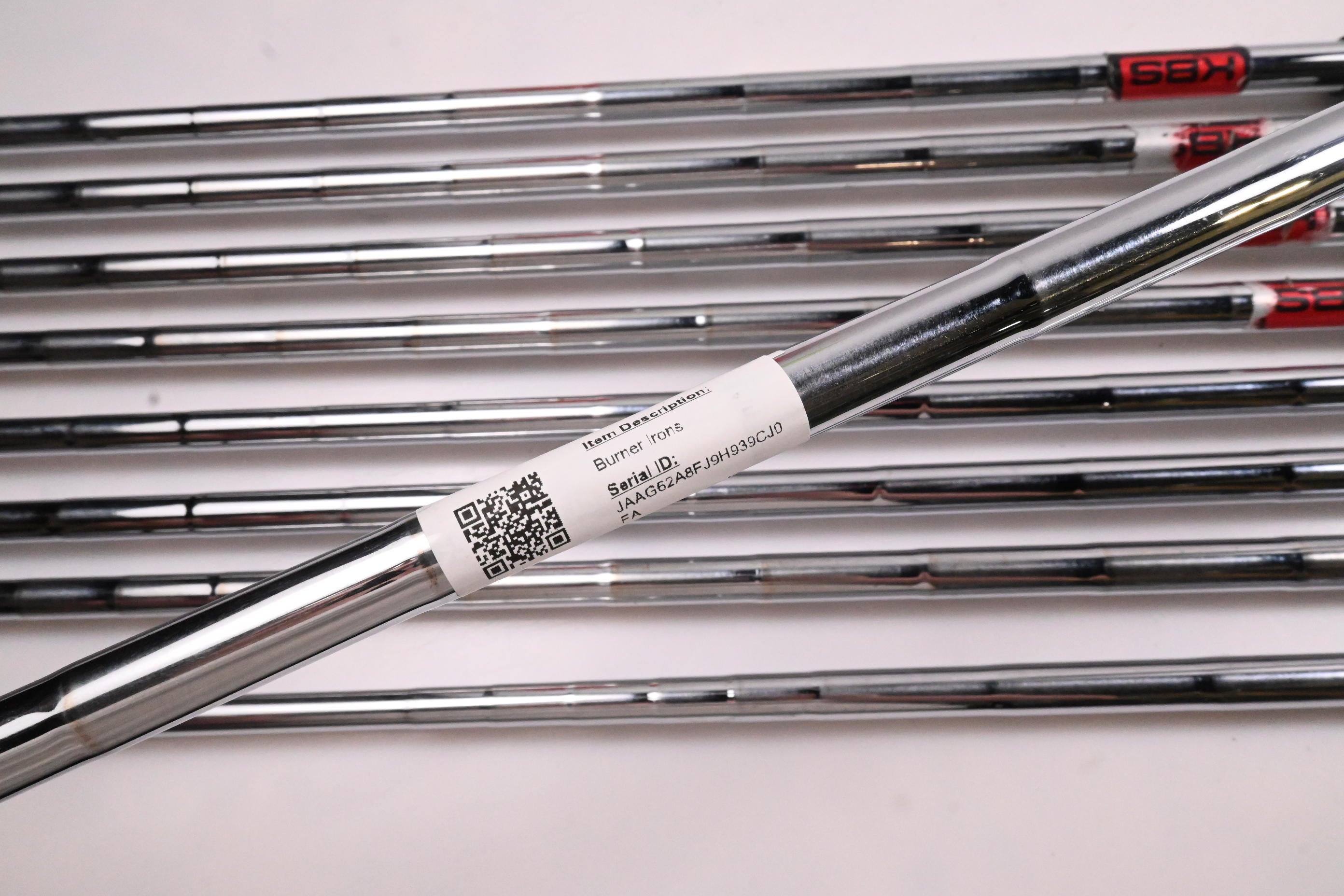 Taylormade Burner Irons / 3-PW+GW / Stiff Flex KBS 90 Shafts