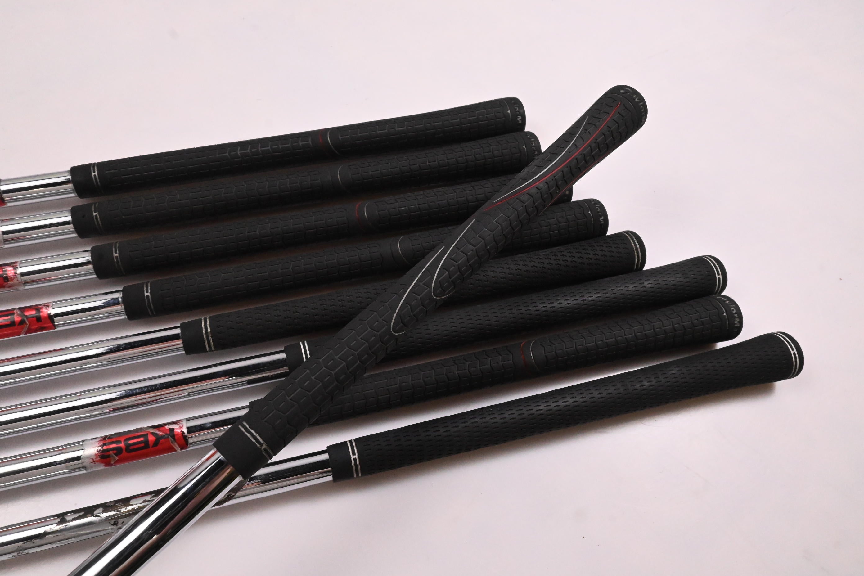 Taylormade Burner Irons / 3-PW+GW / Stiff Flex KBS 90 Shafts