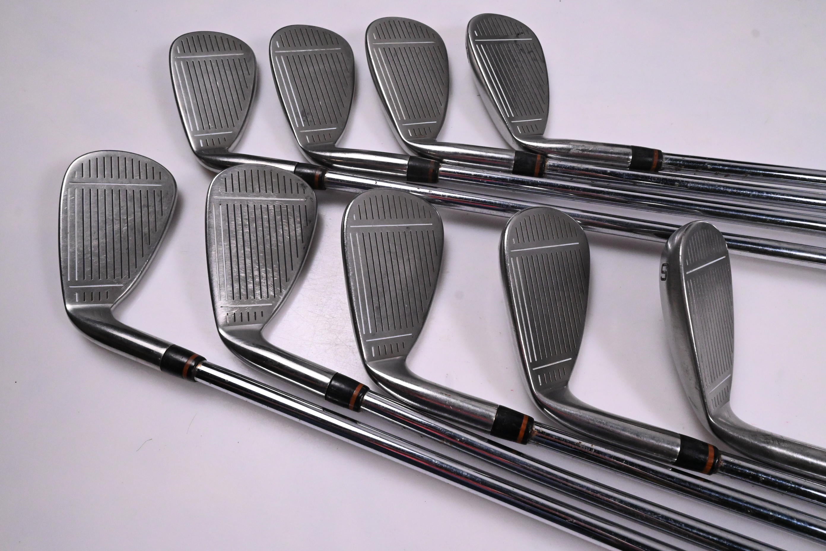Taylormade Supersteel Irons / 3-PW+SW / Stiff Flex Taylormade 90 Shafts