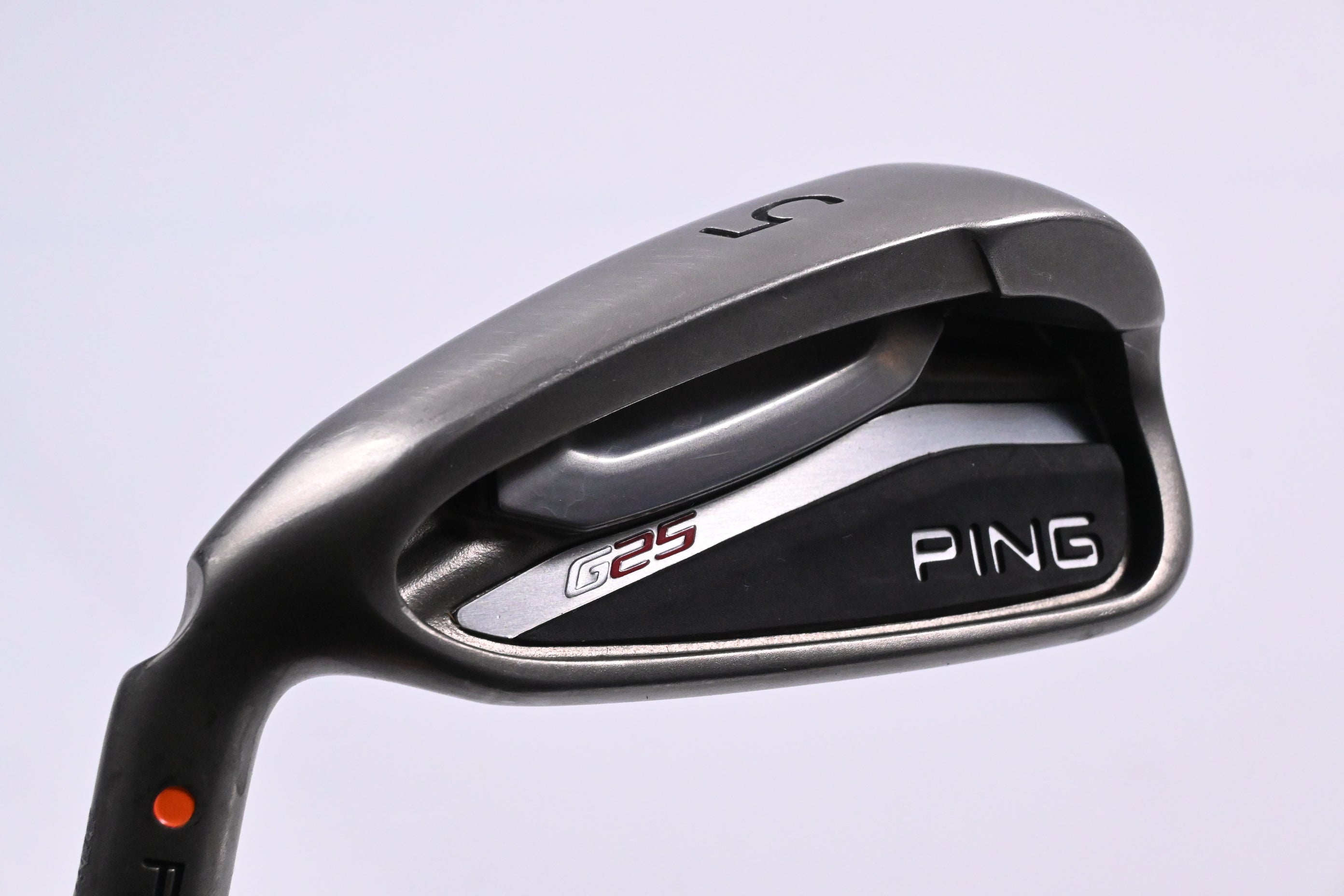 Left Hand Ping G25 #5 Iron / 26 Degree / Orange Dot / Regular Flex Ping TFC 419
