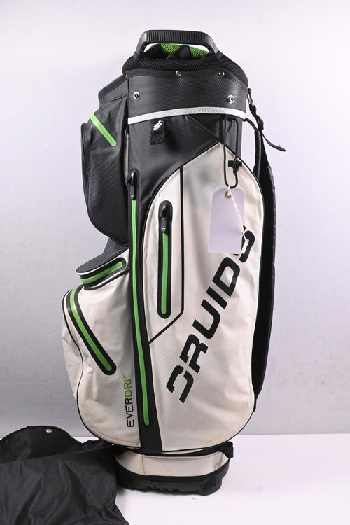 Druids Ever Dri Cart Bag / 14-Way Divider / Black, White