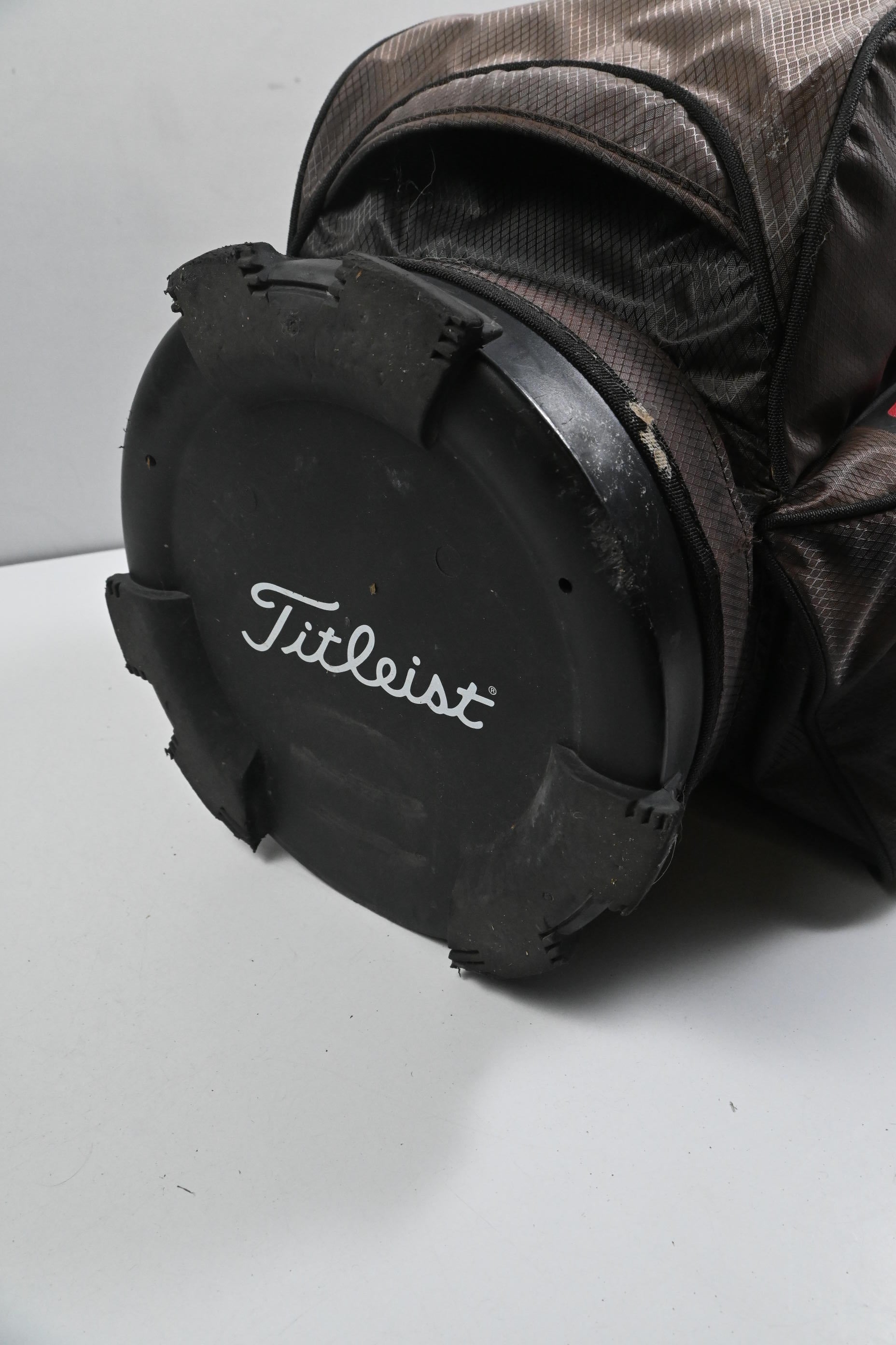 Titleist Stadry Cart Bag / 14-Way Divider / Brown & Red