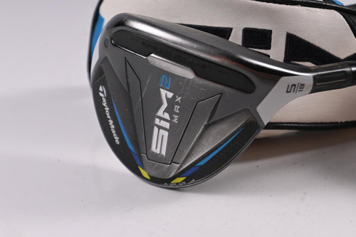 Taylormade SIM2 Max #5 Wood / 18 Degree / Stiff Flex Ventus Blue 6 Shaft