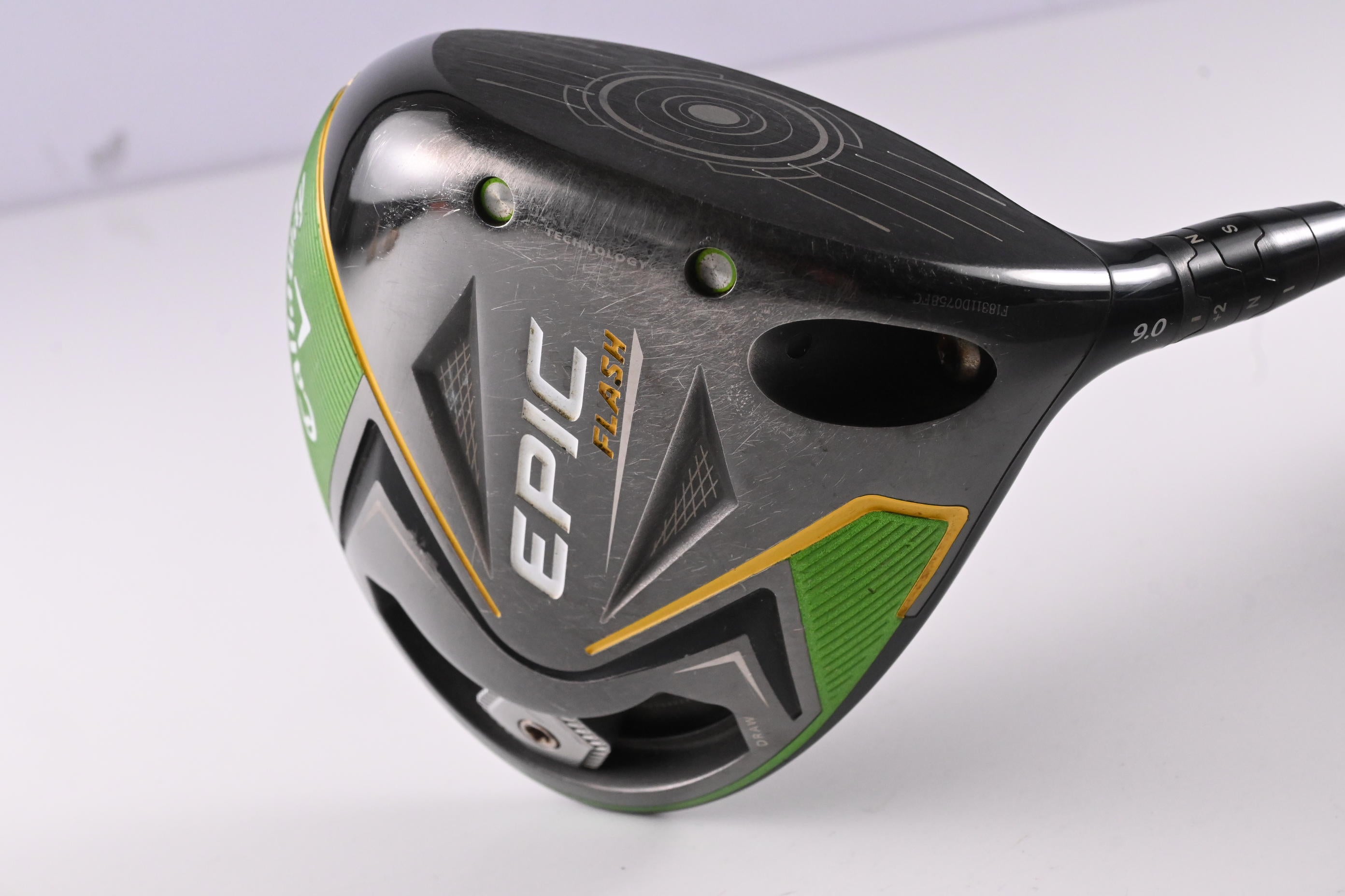 Callaway Epic Flash Driver / 9 Degree / X-Flex HZRDUS Smoke Black 70 Shaft