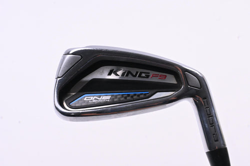 Cobra King F9 #6 Iron / 25.5 Degree / Regular Flex KBS Tour 90 Shaft
