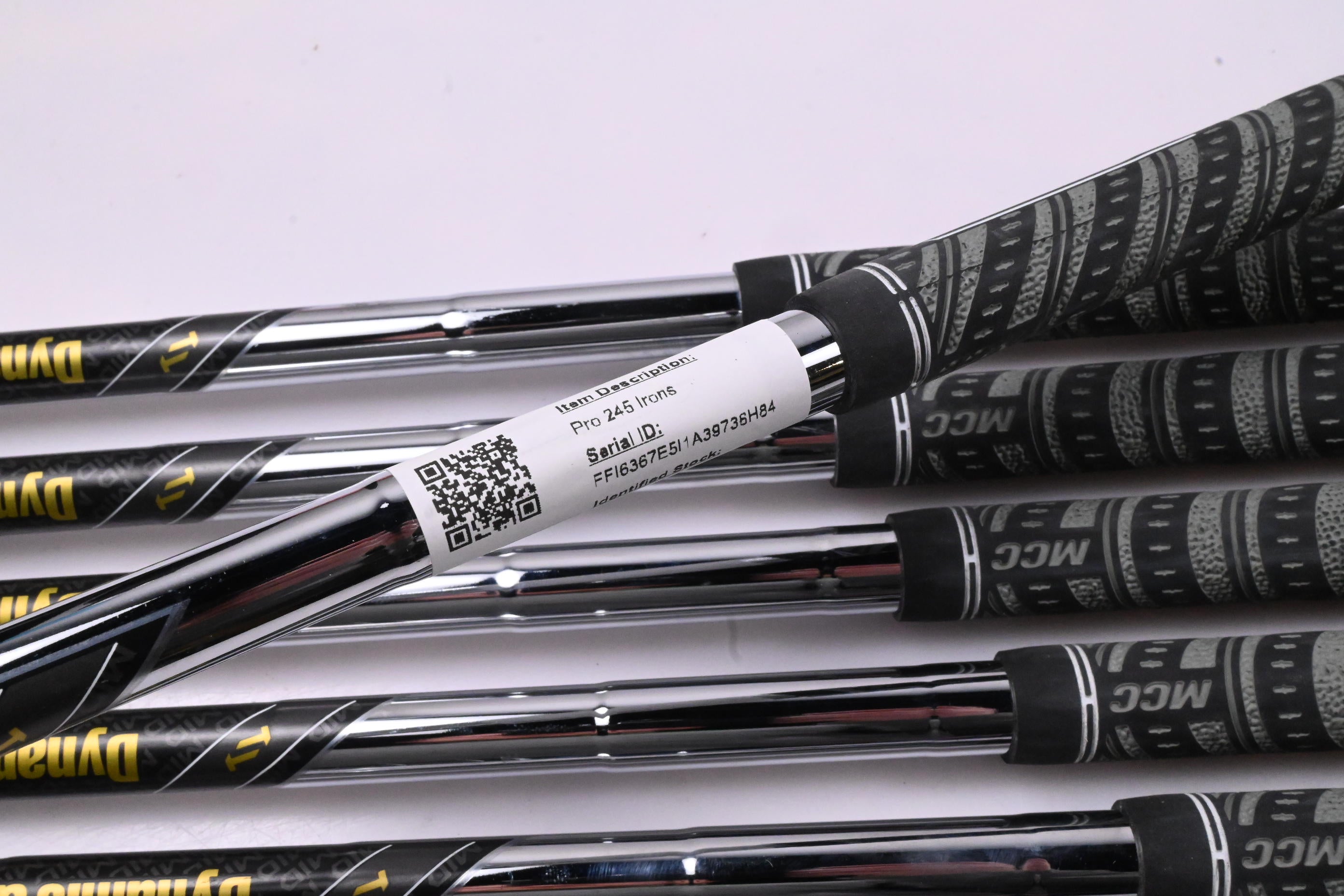 Mizuno Pro 245 Irons / 4-PW / Regular Flex Dynamic Gold Mid 100 R300 Shafts