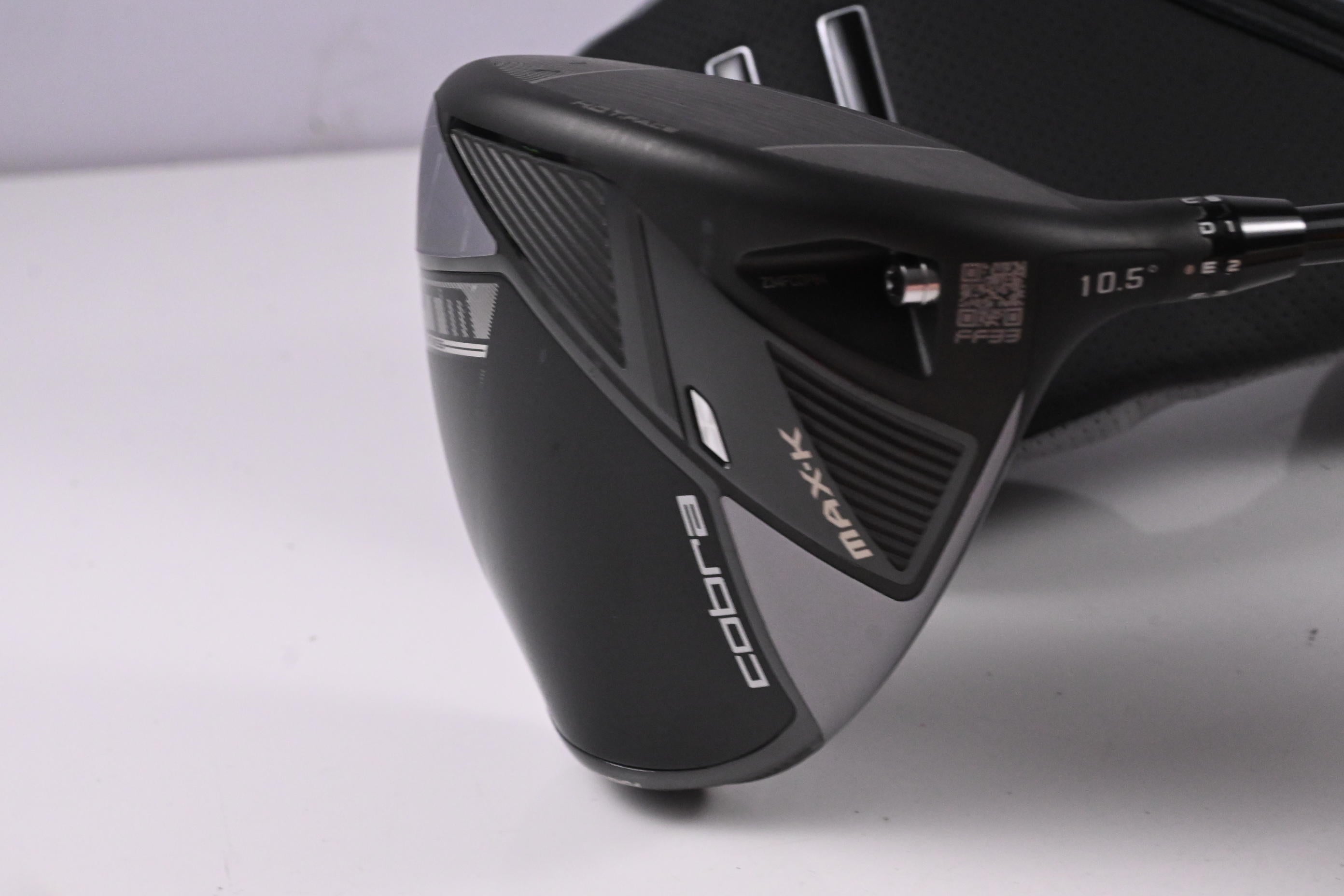 Cobra OPTM MAX-K Driver / 10.5 Degree / Stiff Flex Project X Denali Black 60