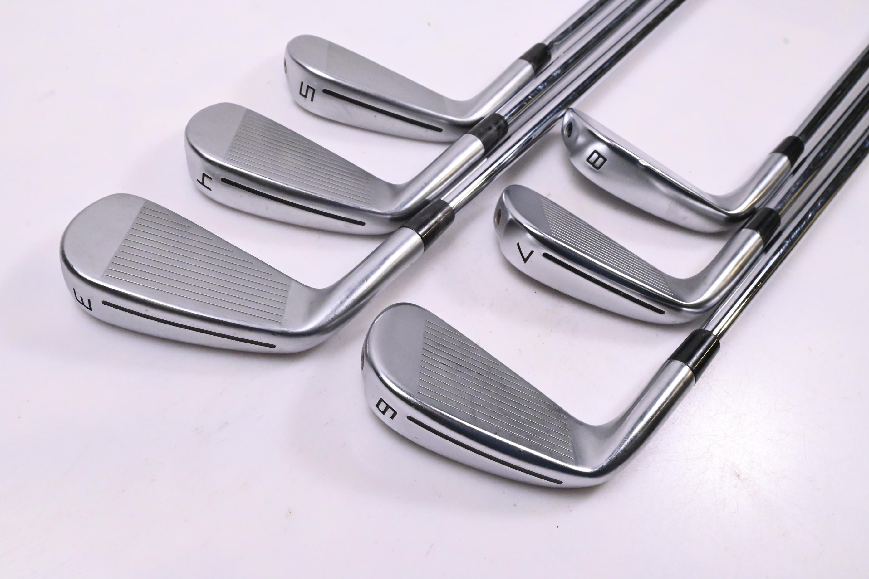 Taylormade P790 2021 Irons / 3-8i / Stiff Flex Dynamic Gold 105 S300 Shafts