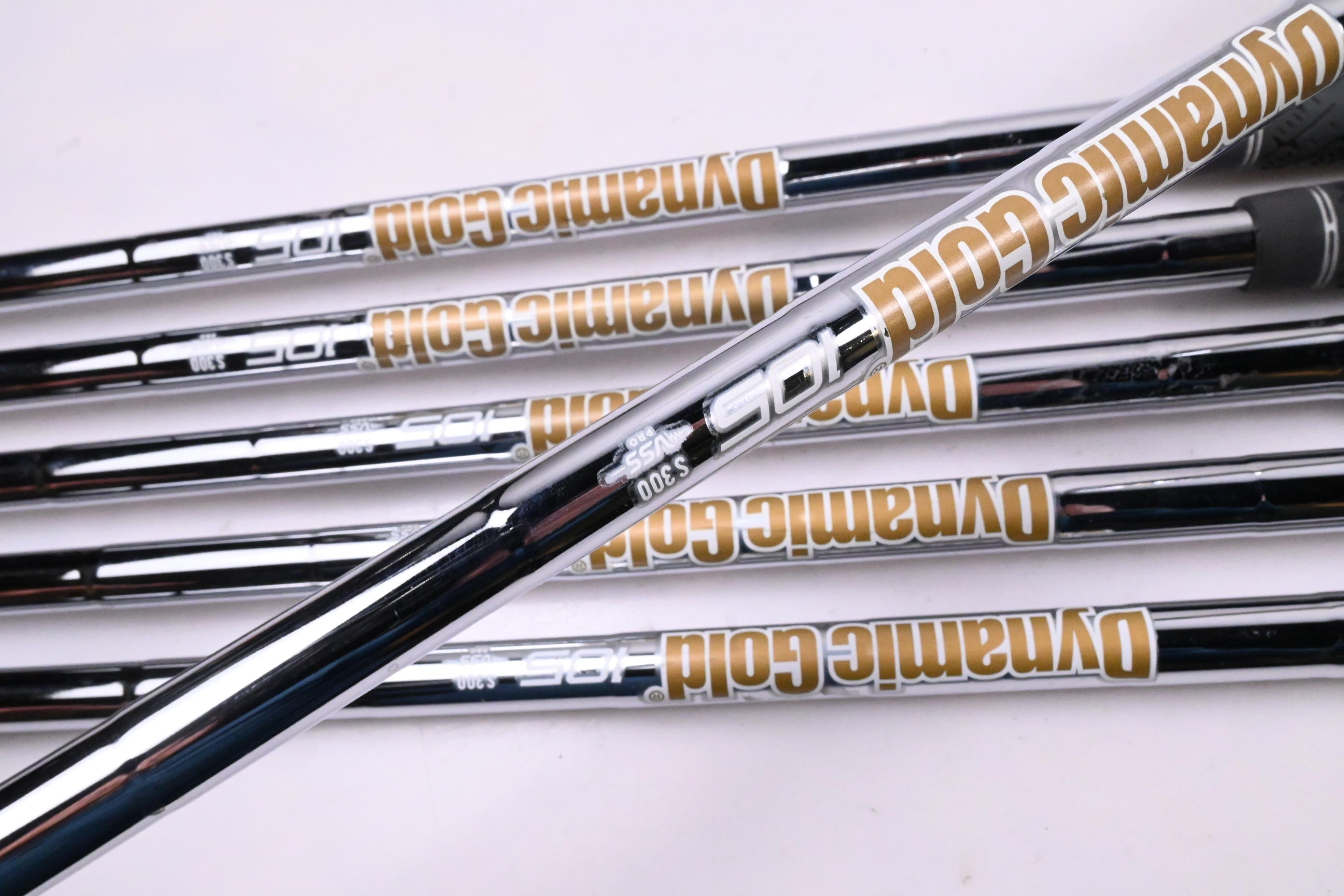 Taylormade P790 2021 Irons / 3-8i / Stiff Flex Dynamic Gold 105 S300 Shafts
