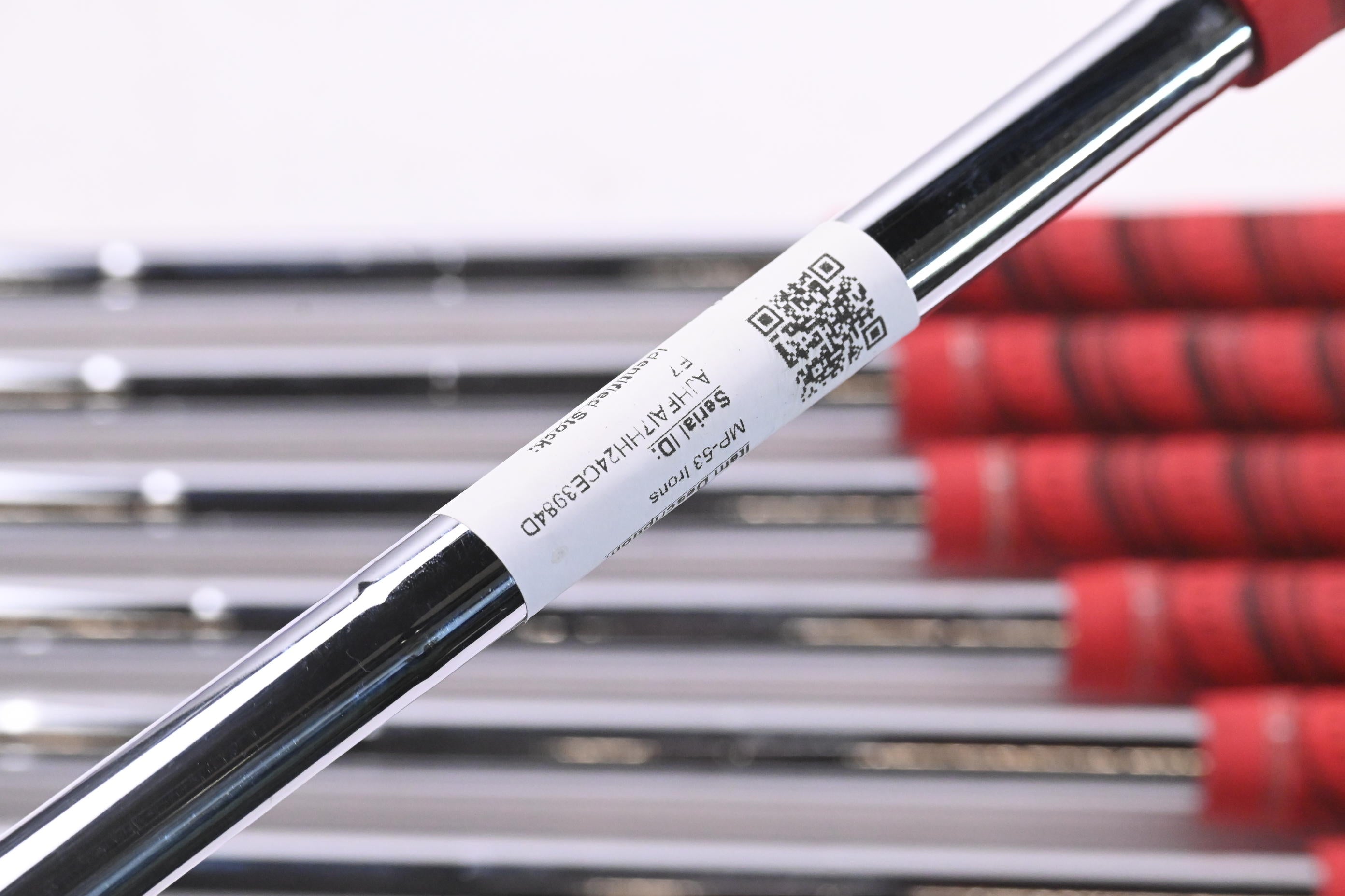 Mizuno MP-53 Irons / 4-PW / Stiff Flex Steel Shafts