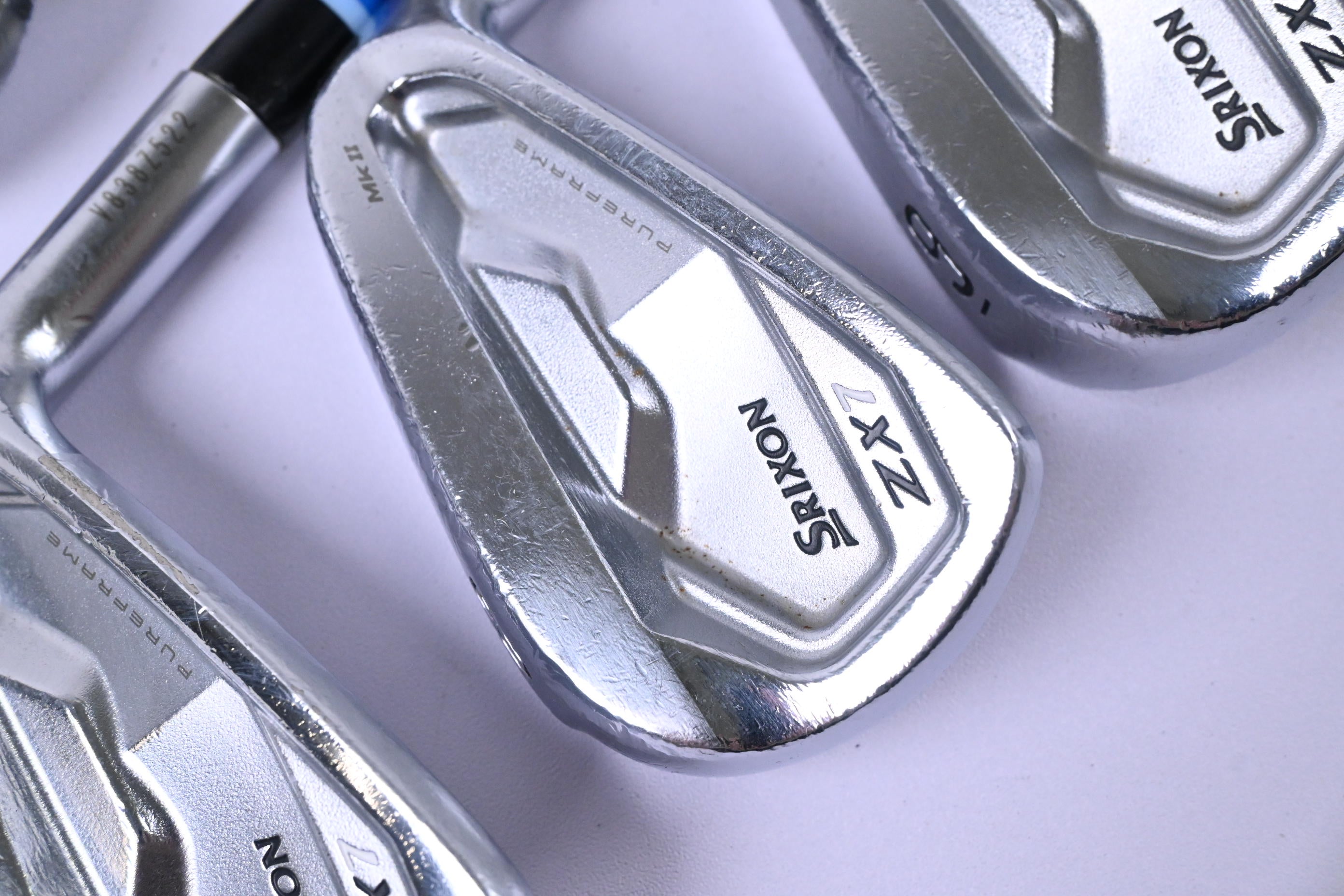 Srixon ZX7 MK II Irons 2023 / 4-PW / Stiff Flex Dynamic Gold S400 Shafts